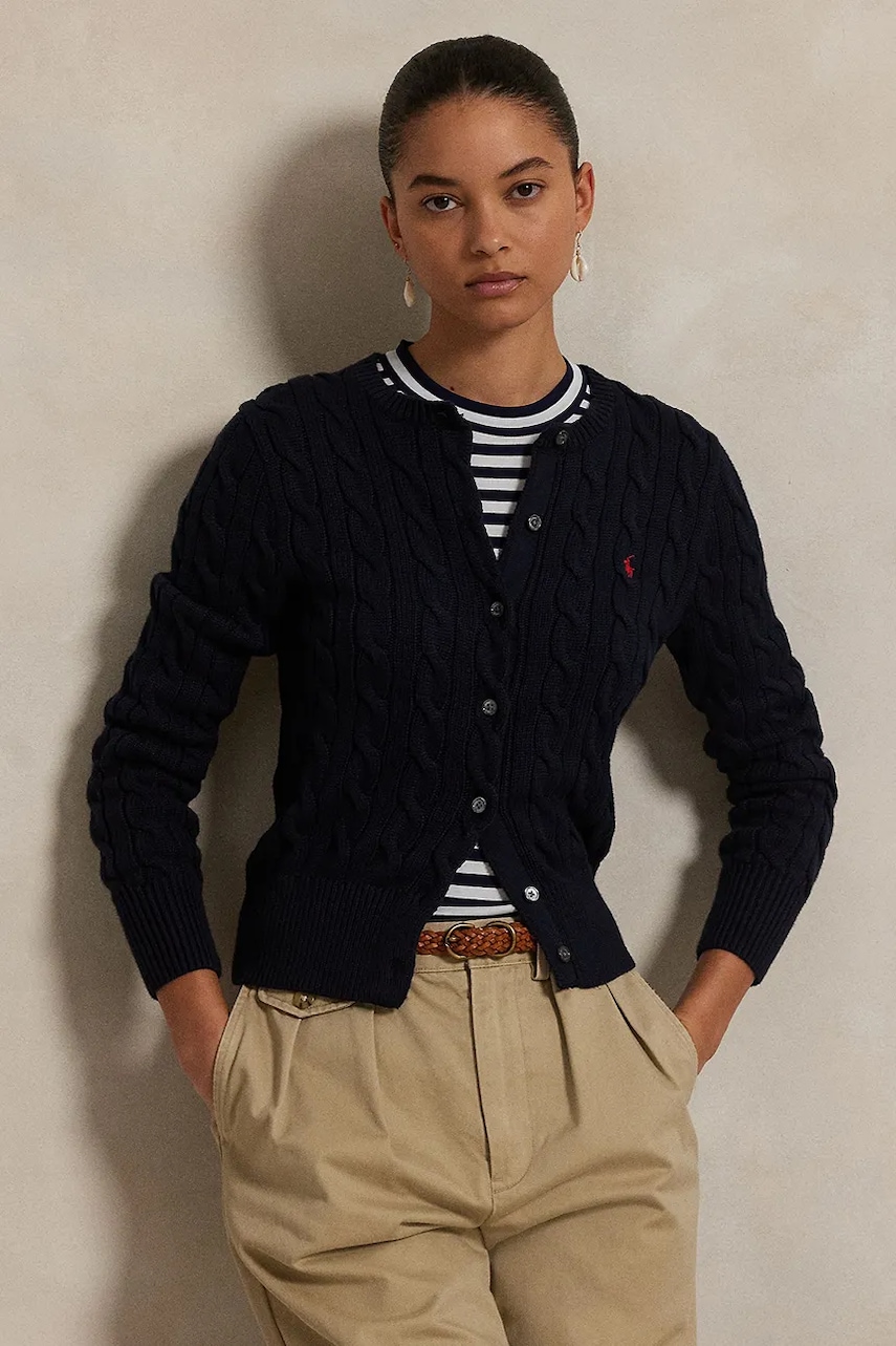 Polo Ralph Lauren Kardigan bawełniany damski
