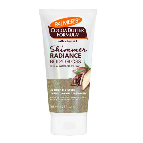 Palmer's CBF Shimmer Radiance Body Gloss Rozświetlający balsam do ciała z drobinkami, 155 ml