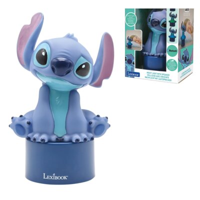 Zabawka lampka nocna z głośnikiem LEXIBOOK Disney Stitch NS02D