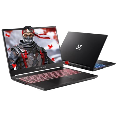 DREAMMACHINES RT5060-15PL27 15.6” 144Hz Ryzen 7 H 225 16GB RAM 512GB SSD GeForce RTX5060 DLSS 4RT5060-15PL27