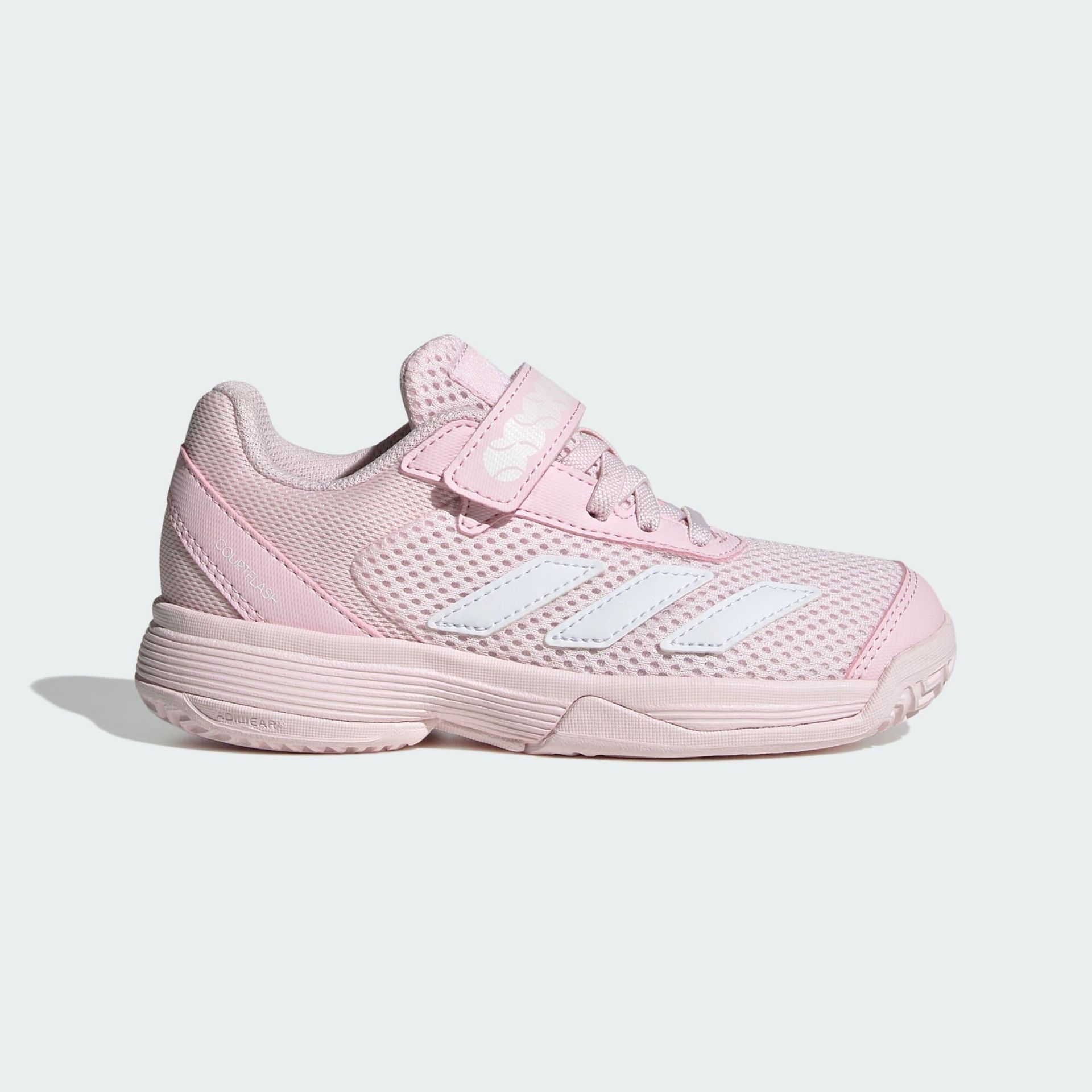 Tenisowe buty z paskami na rzepy dla dzieci Courtflash