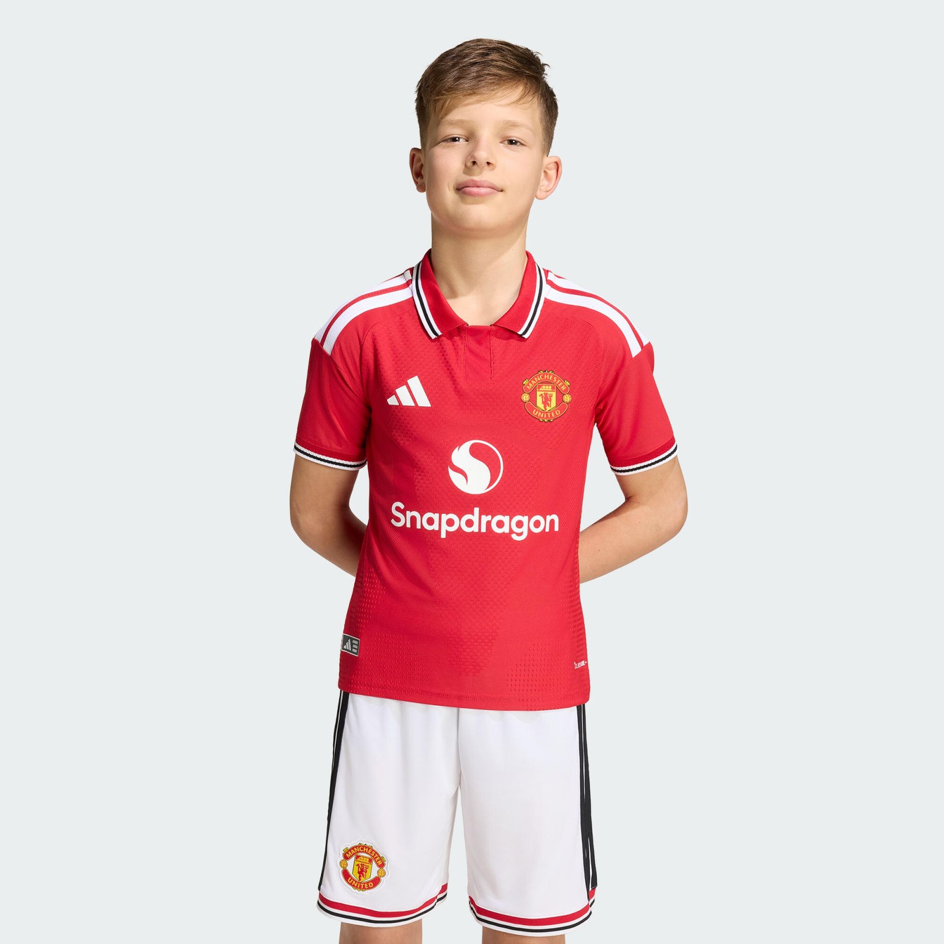 Dziecięca koszulka podstawowa Manchester United 26/27 Authentic