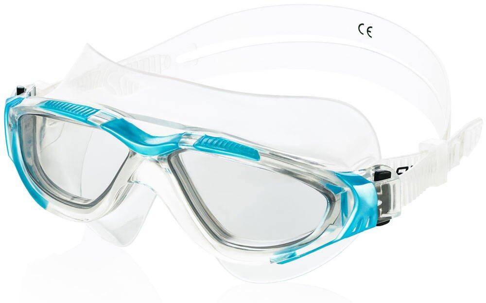 Aqua Speed Gogle pływackie, Bora, granatowe z niebieskimi szkłami