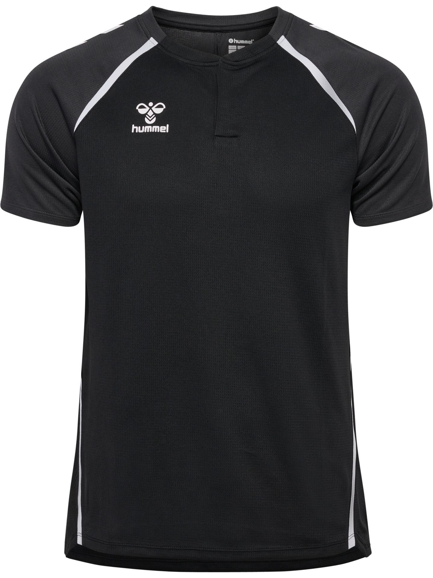 Hummel Koszulka męska polo sportowa trening hml Lead czarna 2.0