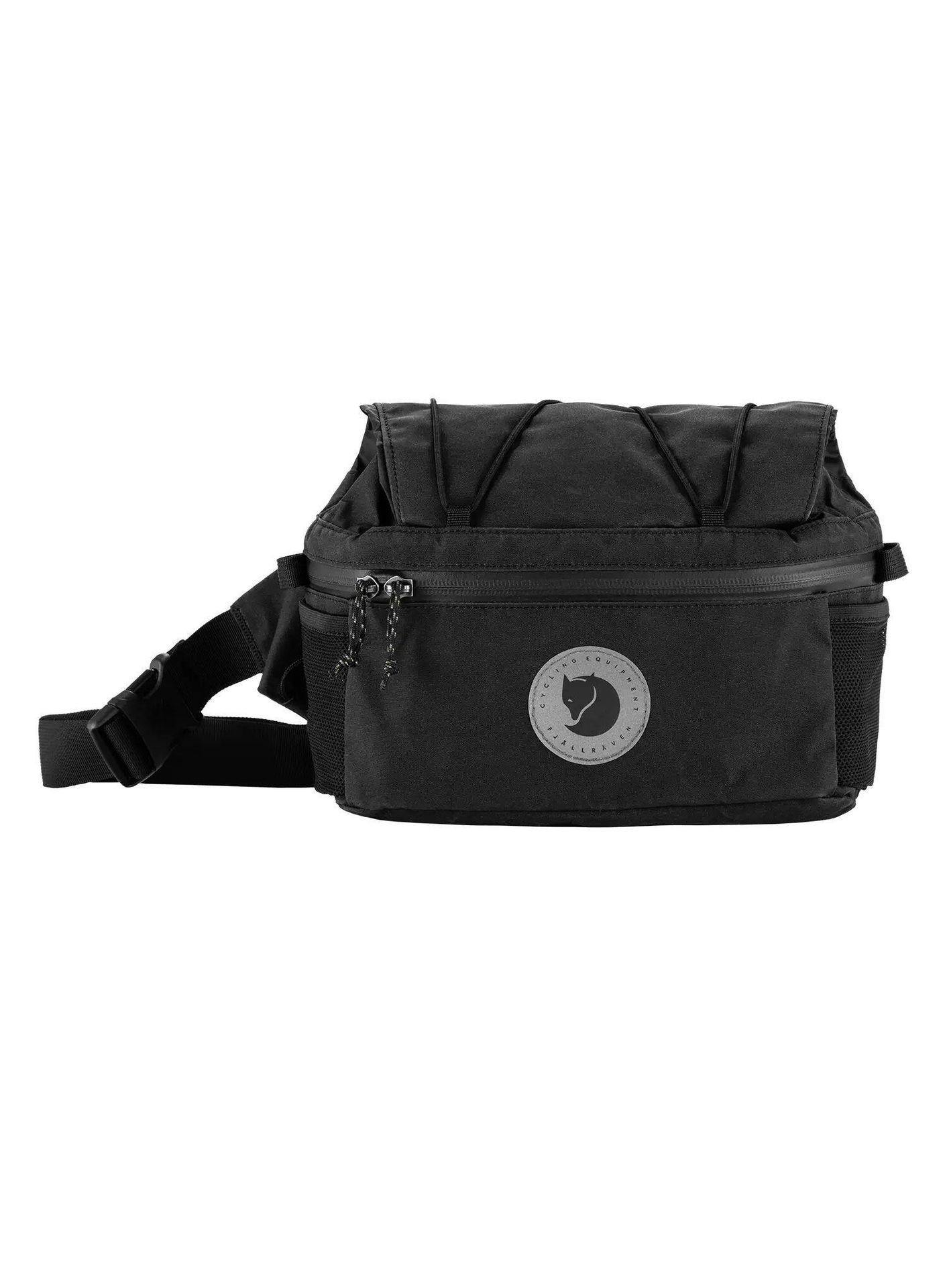 Fjällräven Unisex Hoja Expandable Hip Pack torebka, czarna, czarny, jeden rozmiar