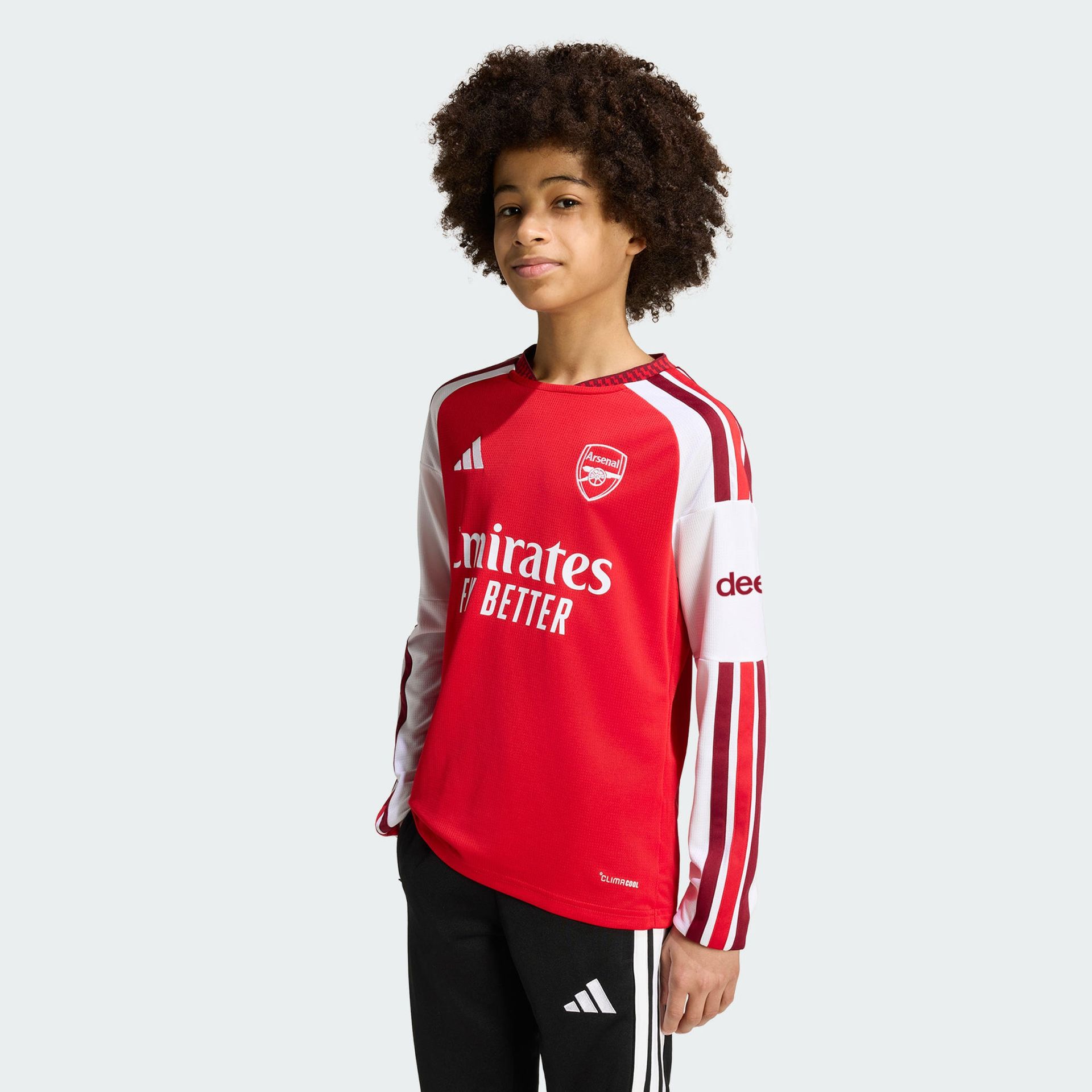 Dziecięca koszulka podstawowa z długim rękawem Arsenal FC 26/27