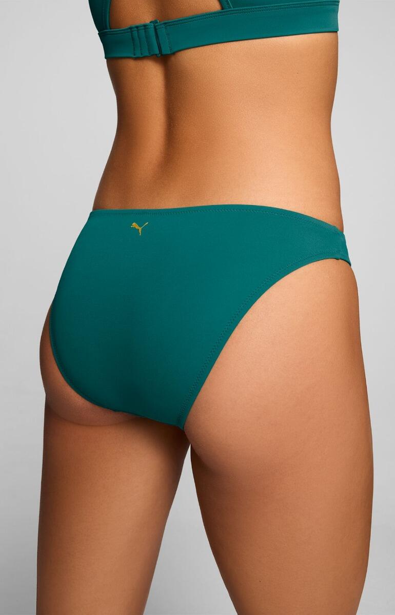 Damskie figi bikini – klasyczne – Emerald Ice