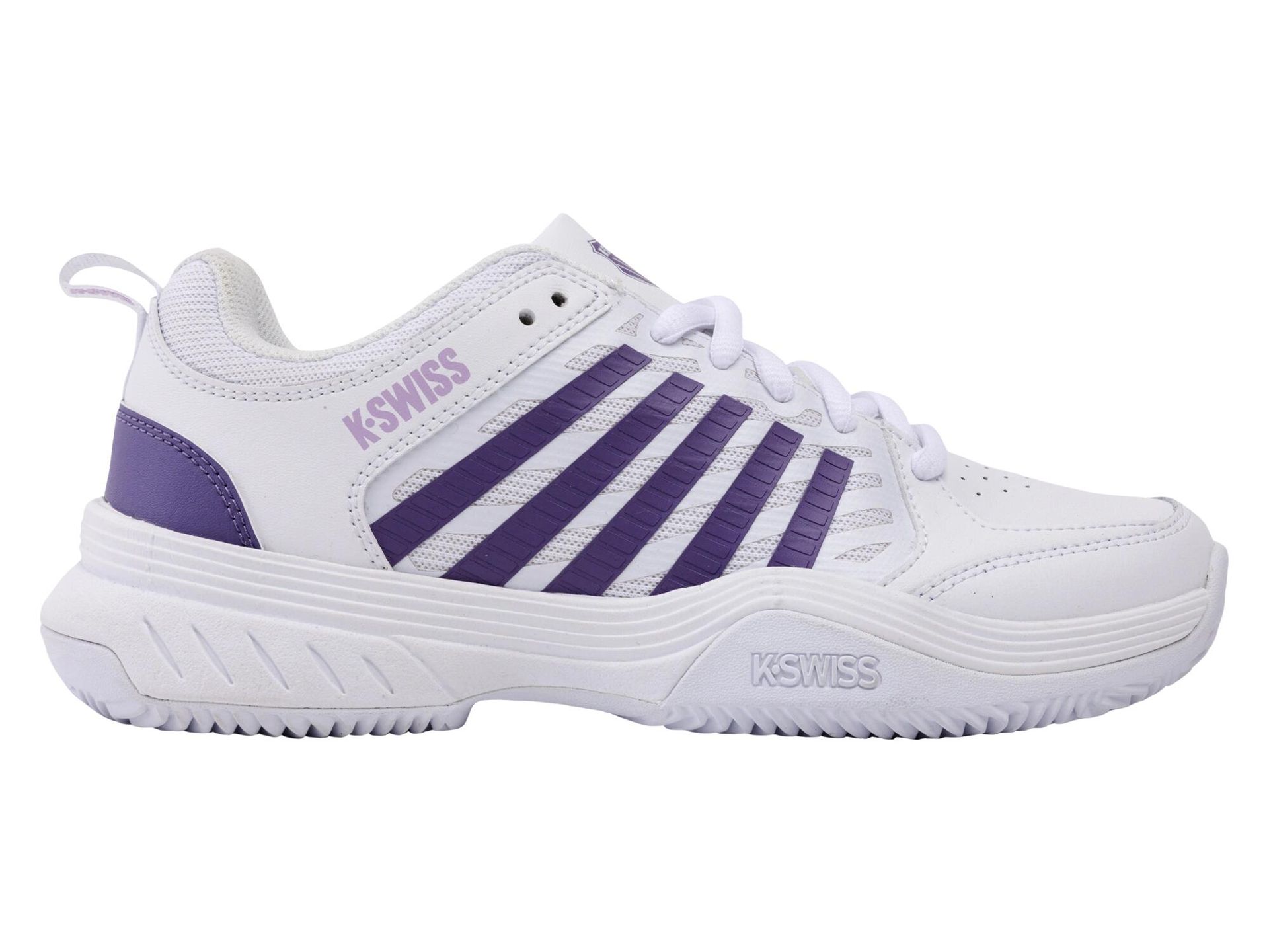 Sneakersy damskie K-swiss COURT EXPRESS 2 do treningu fioletowe (94428-151-M)