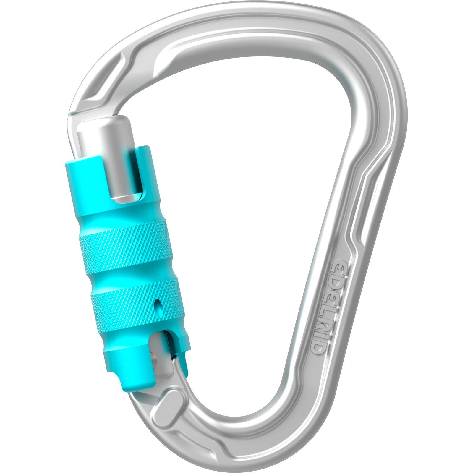 Karabinek wspinaczkowy Edelrid HMS Strike Triple II - silver