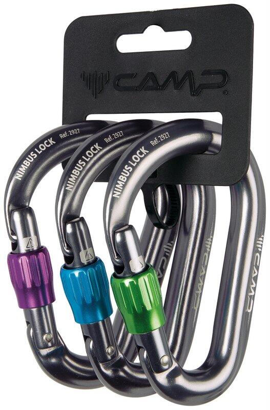 Zestaw karabinków Camp HMS Nimbus LOCK 3-pack