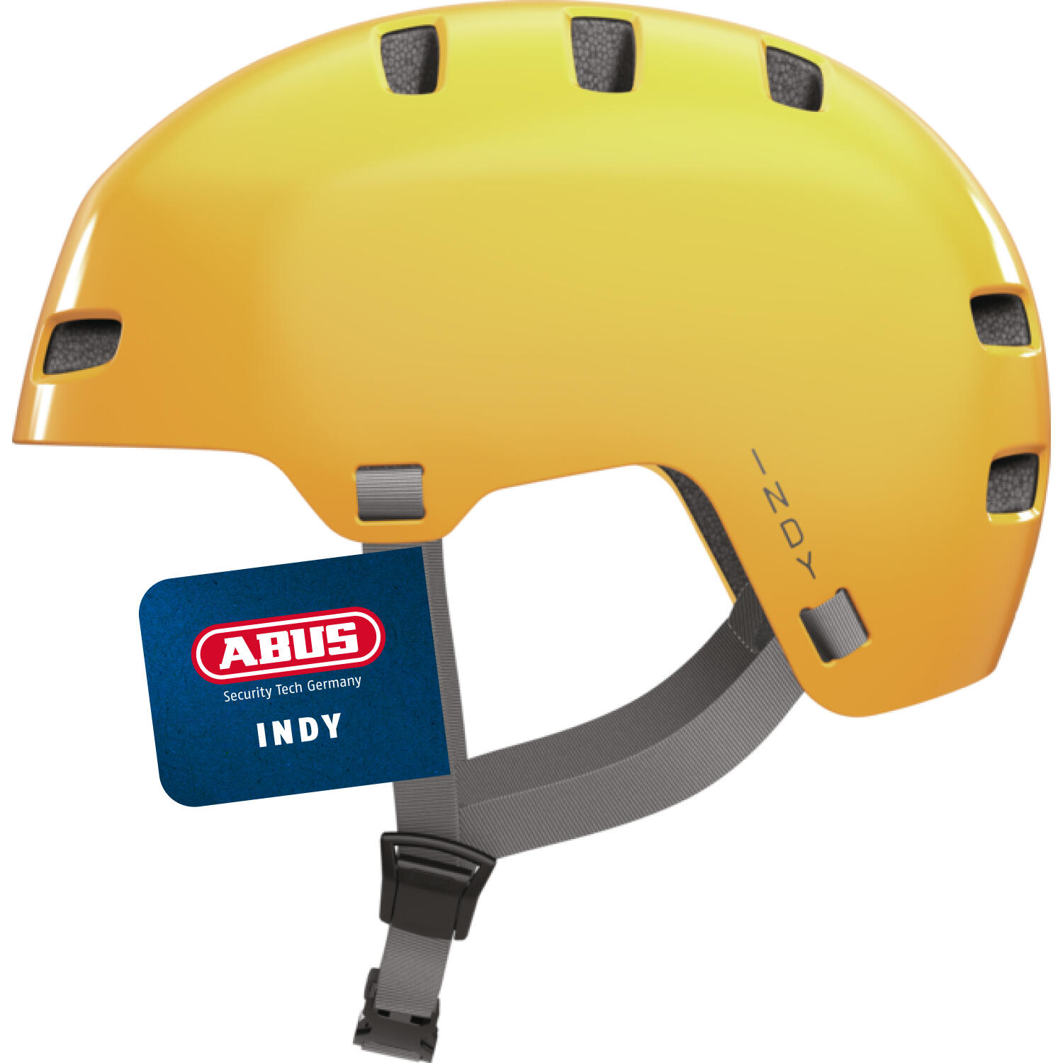 Kask Abus Indy - Żółty Musztardowy
