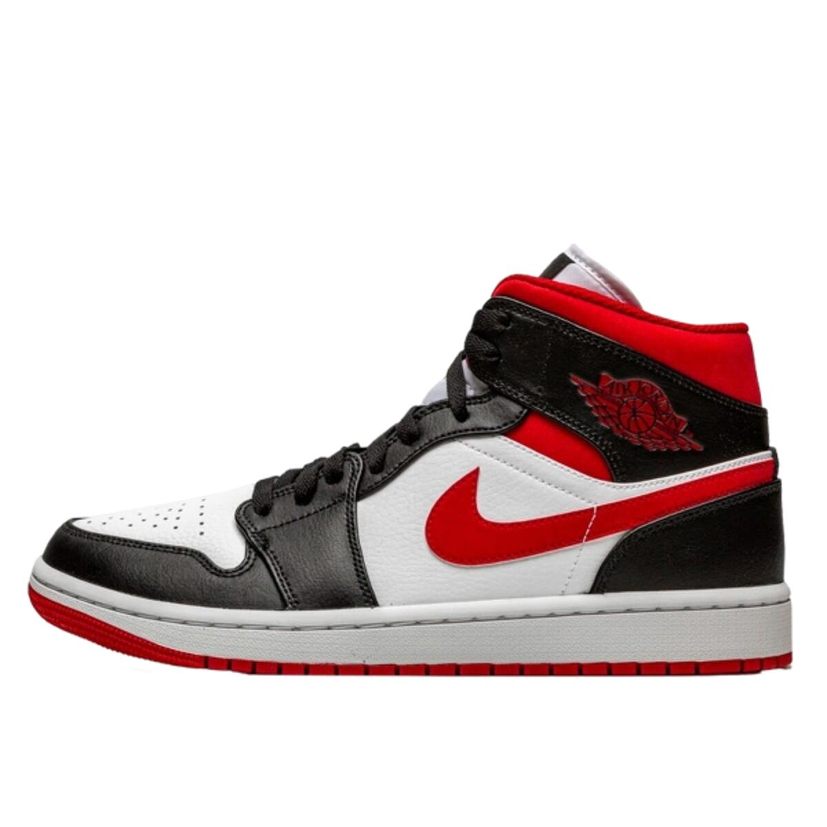 Nike Air Jordan 1 Retro MID Black Gym Red Eur 42 Us 8,5