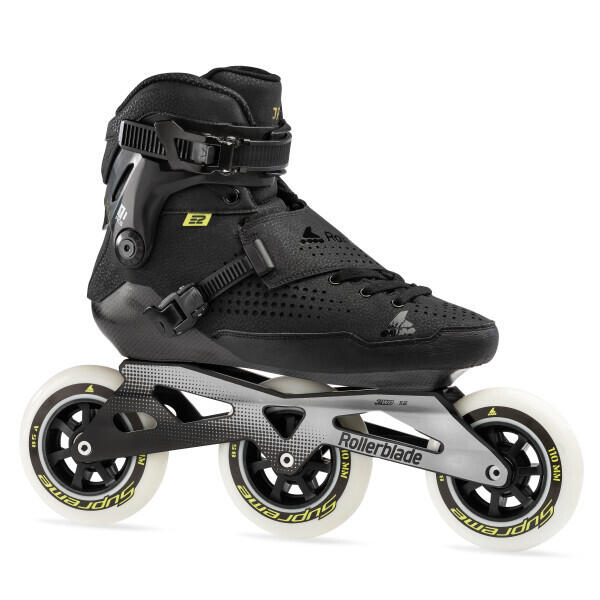 Rollerblade Rollblade E2 110 łyżworolki, czarne, dla dorosłych, unisex, 305 07060200 100
