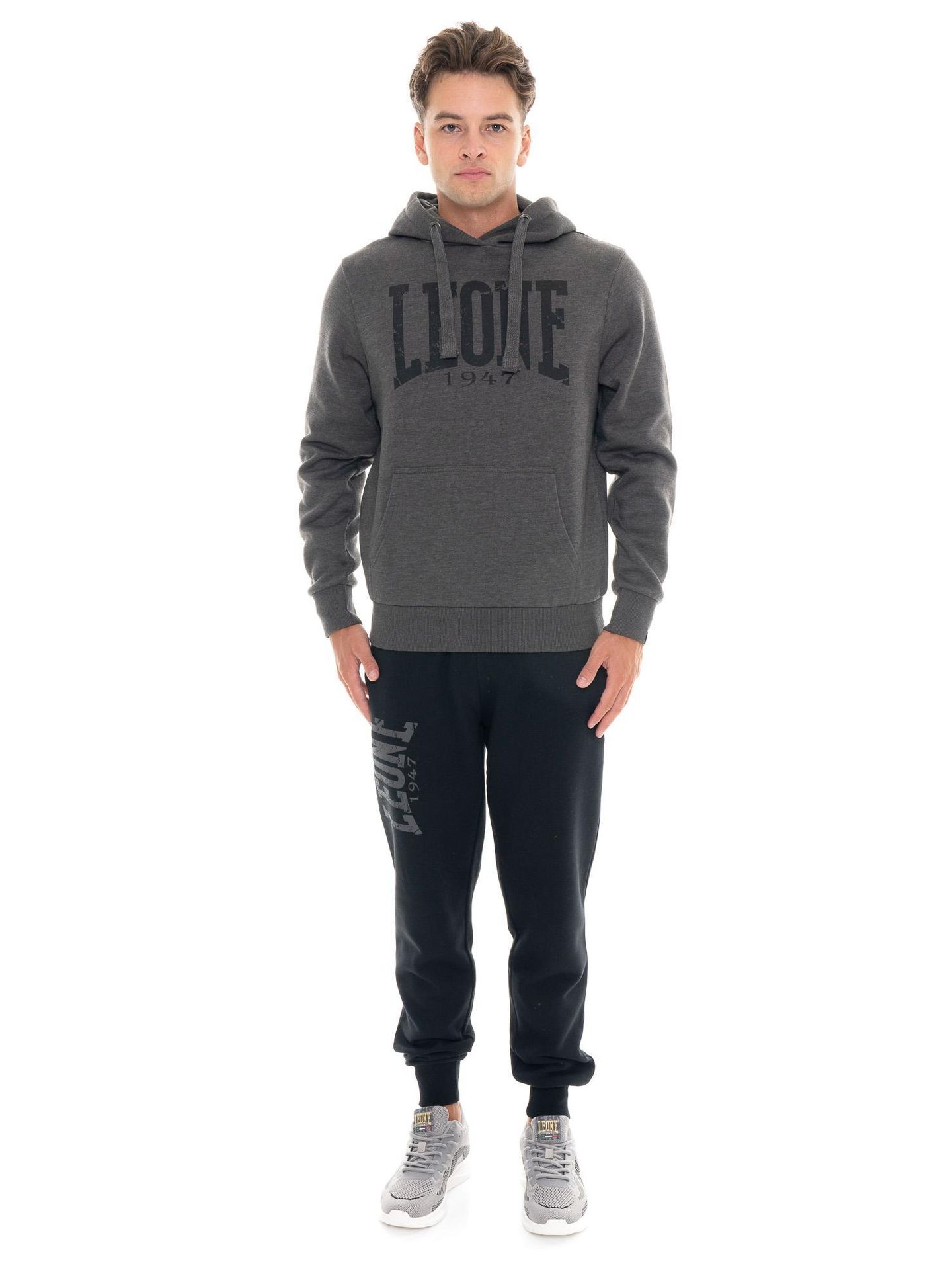 Bluza z bawełna z kaptur na co dzień na siłownię