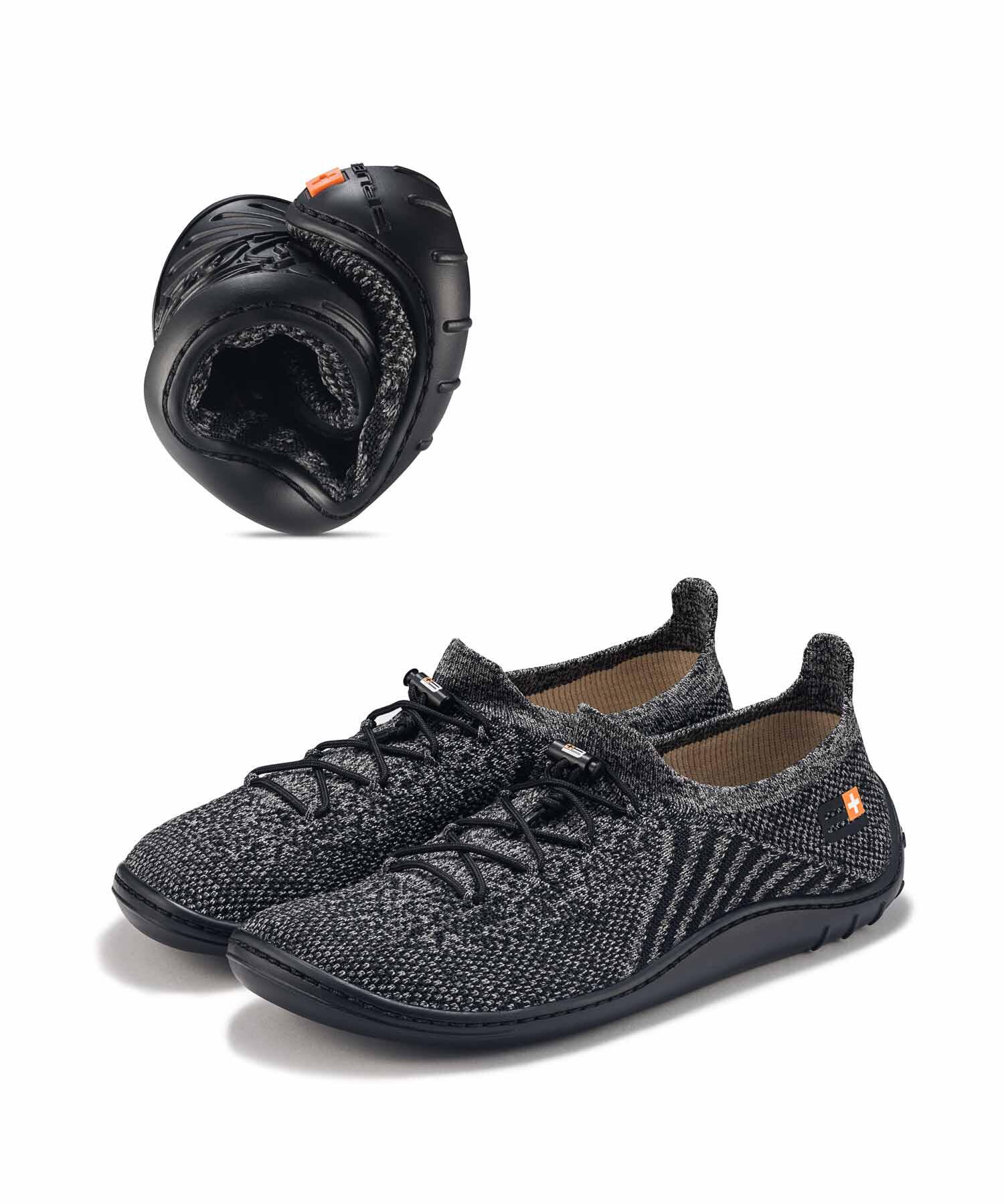 SH5004W Buty damskie Barefoot Merino śliwkowy/fuksjowy 36