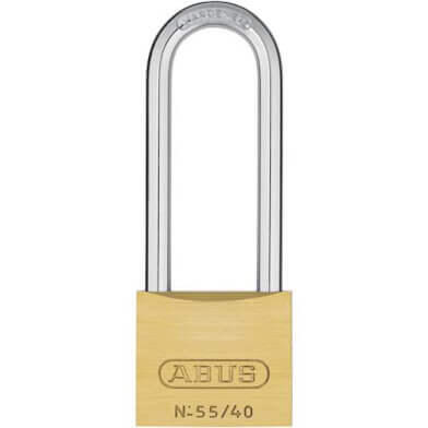 Abus ABUS  55/40 z mosiądzu z kłódką długa szekla Carded  abu5540ls36 °C 5540LS63C