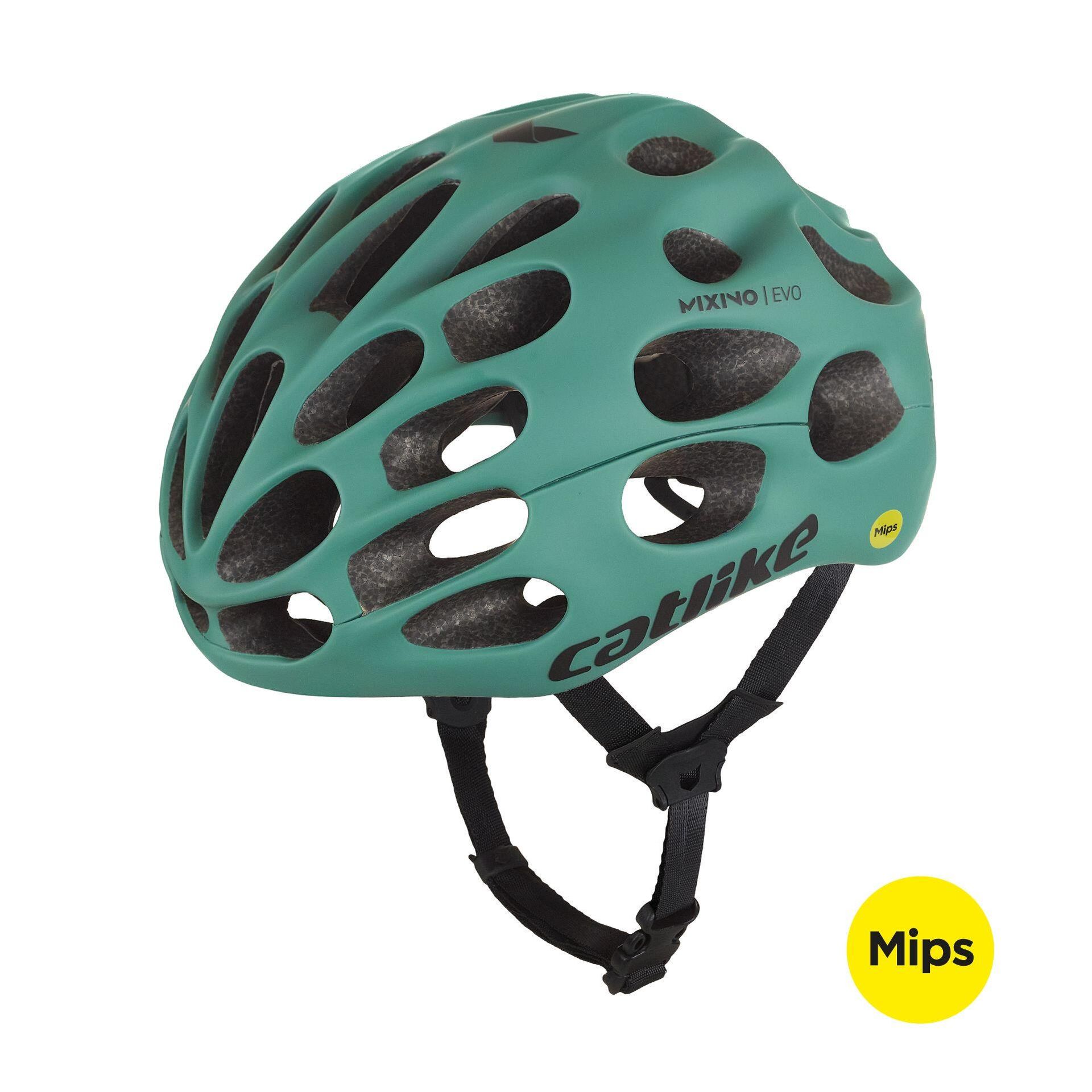 Kask MIPS MTB, Szosa, Gravel Catlike Mixino Evo Szary Cytadela Mat
