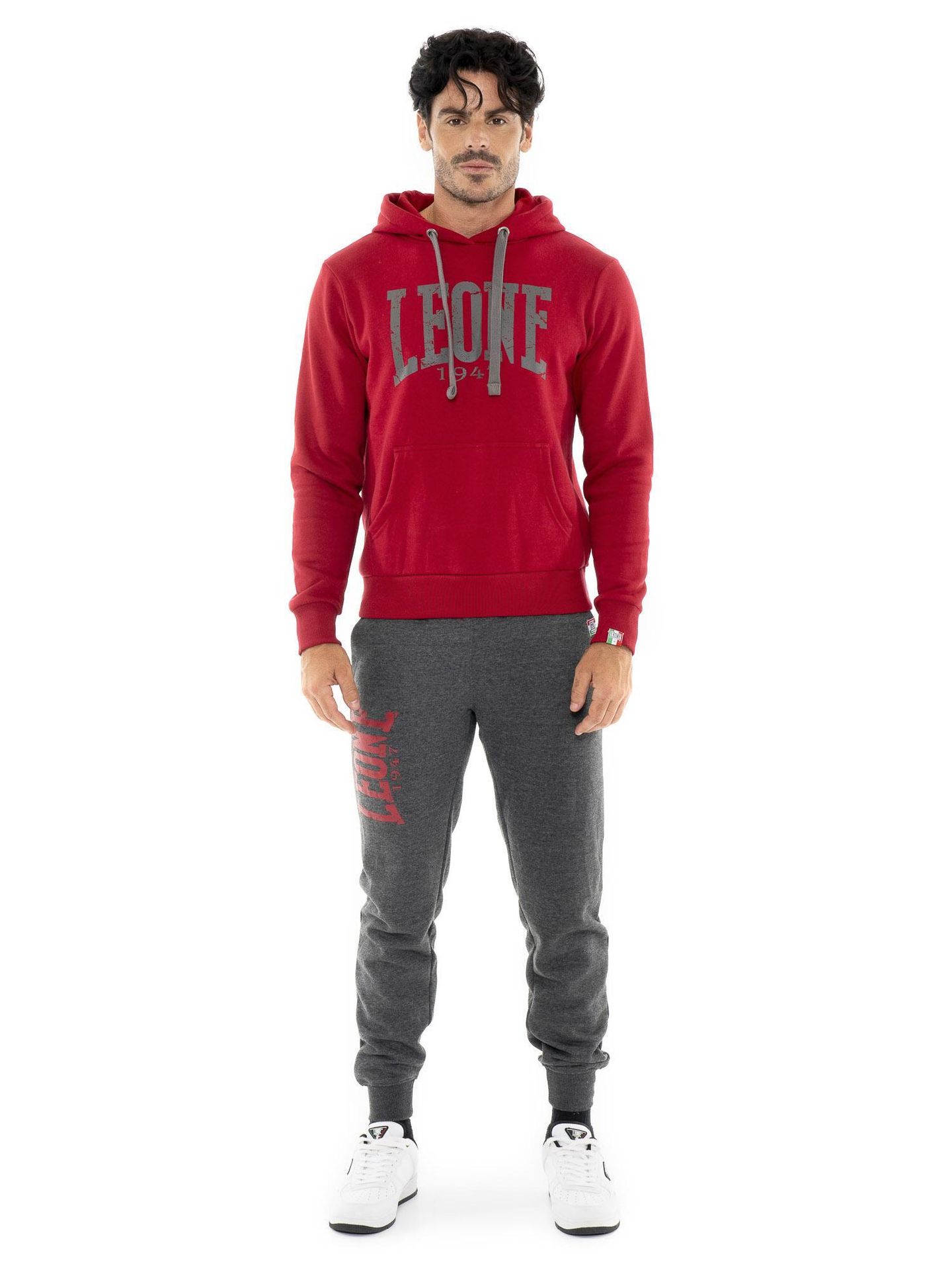 Bluza z bawełna z kaptur na co dzień na siłownię