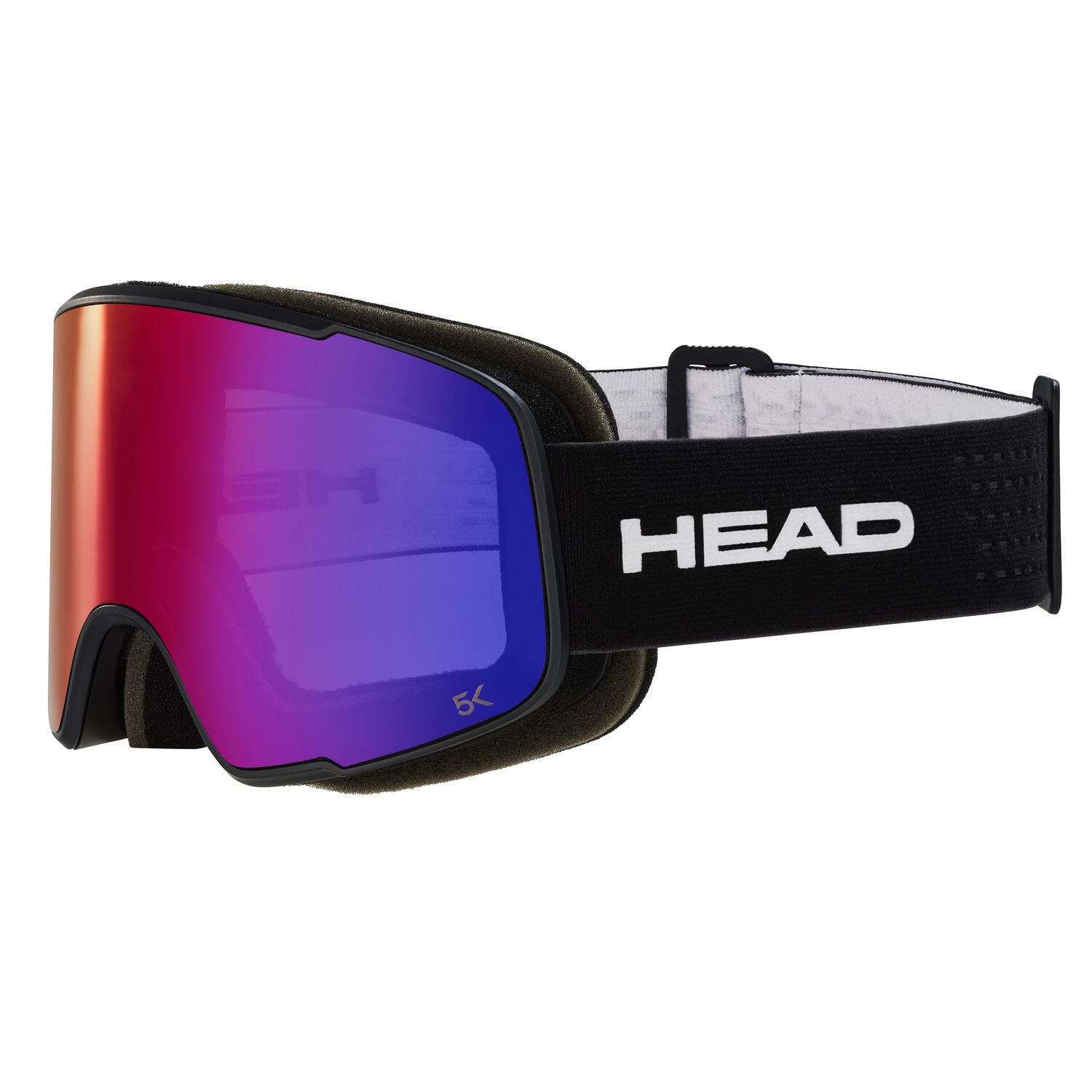 Gogle narciarskie Head Horizon 2.0 5K czerwono - czarne