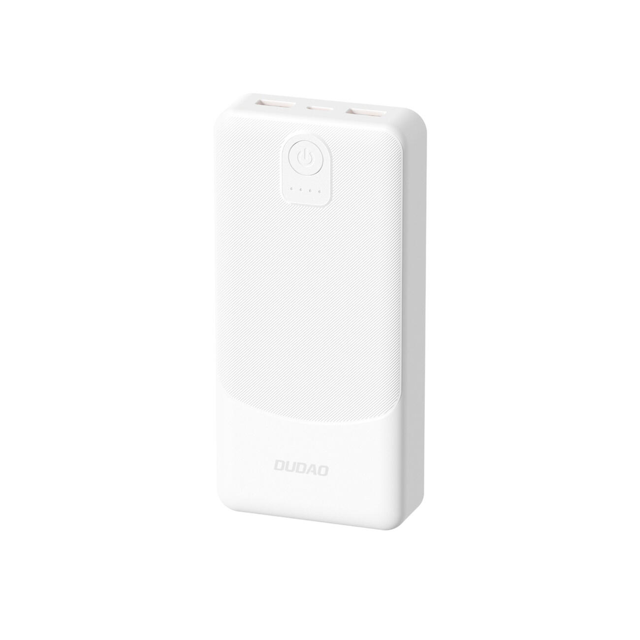 Dudao K10 10000 mAh 2 x USB-A biały