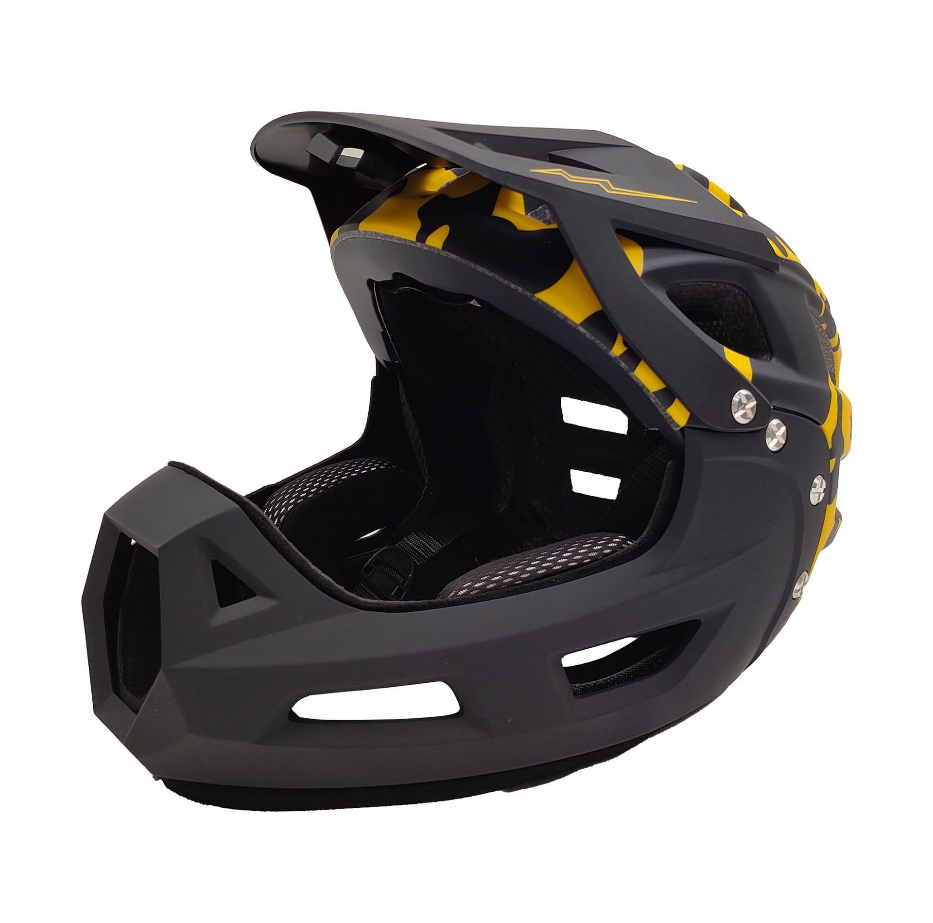 Kask rowerowy Full Face Szczękowy Xrider Bezpieczny Regulowany