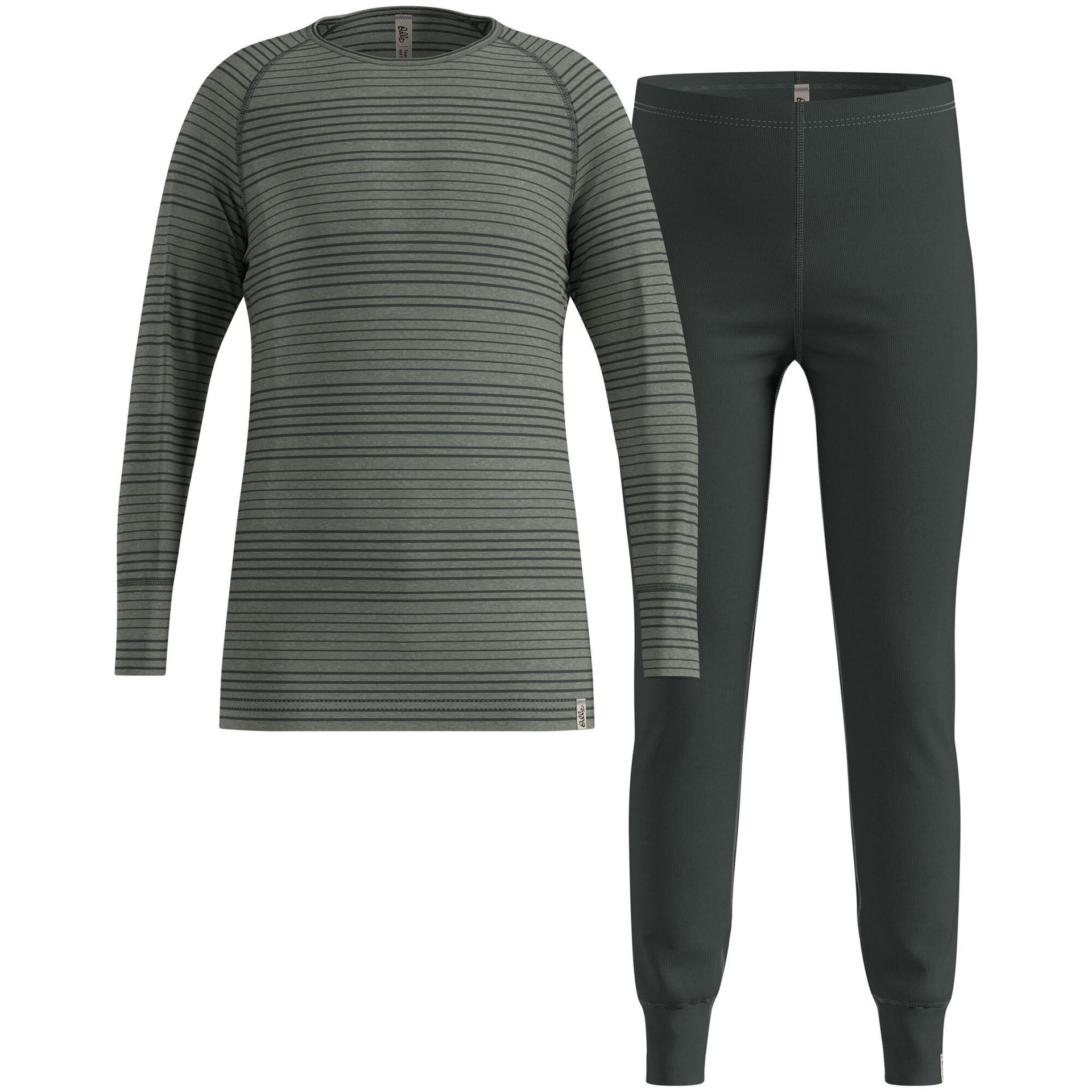 Bielizna termoaktywna - zestaw Odlo Set long ACTIVE WARM SET roz. 128cm Szara