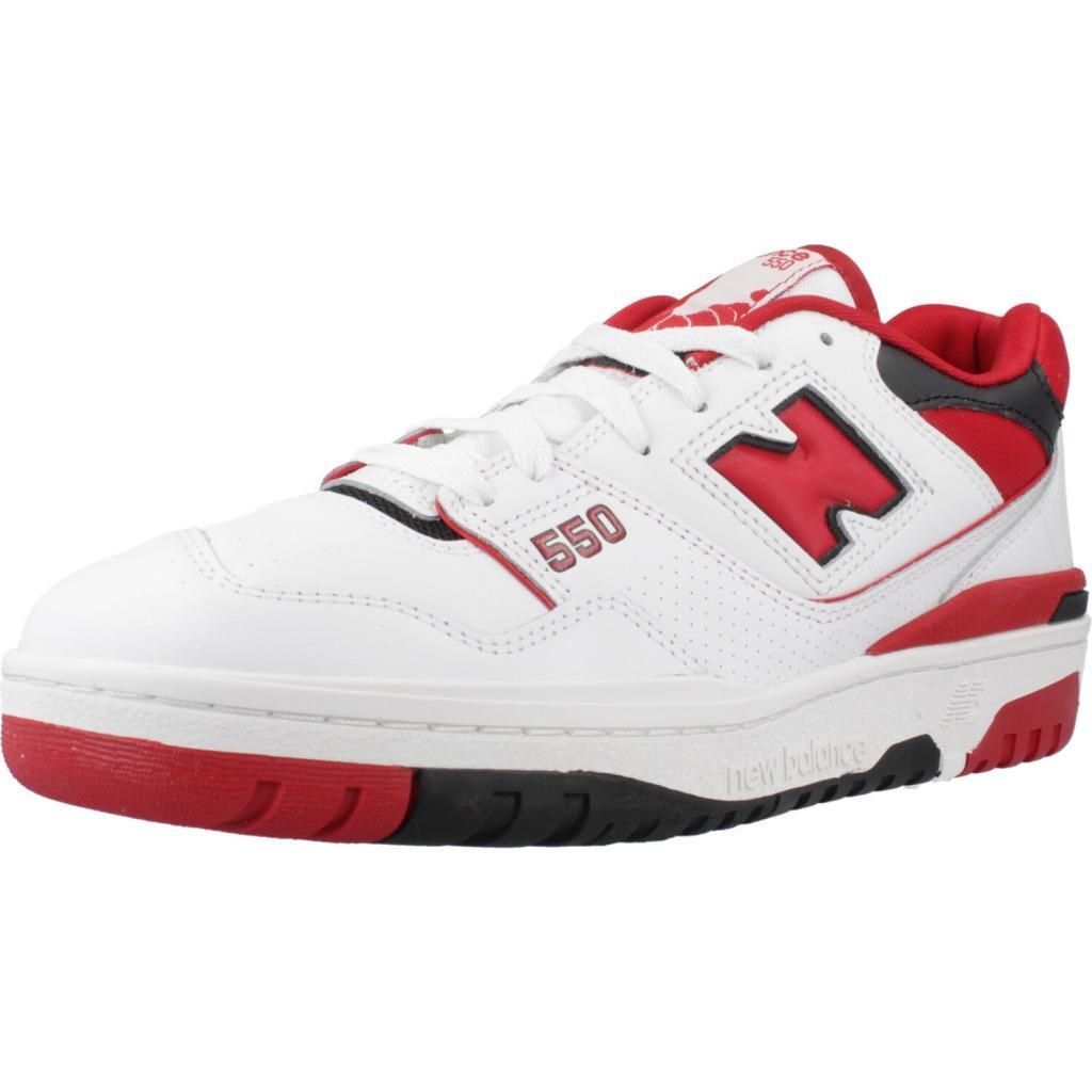Buty do chodzenia dla dorosłych New Balance 550 White Red