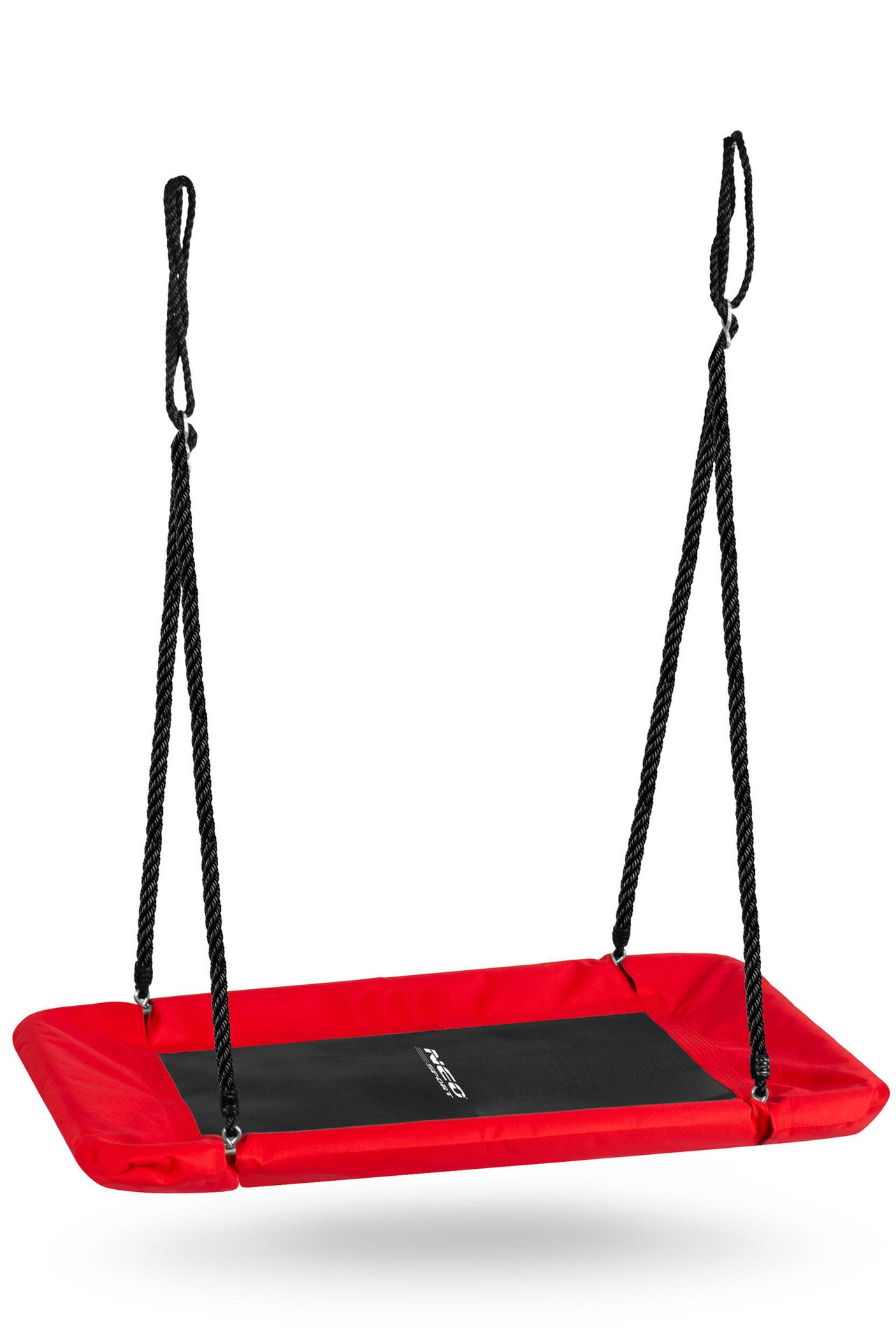 Huśtawka bocianie gniazdo prostokątna Neo-Sport Swingo 110 x 70 cm