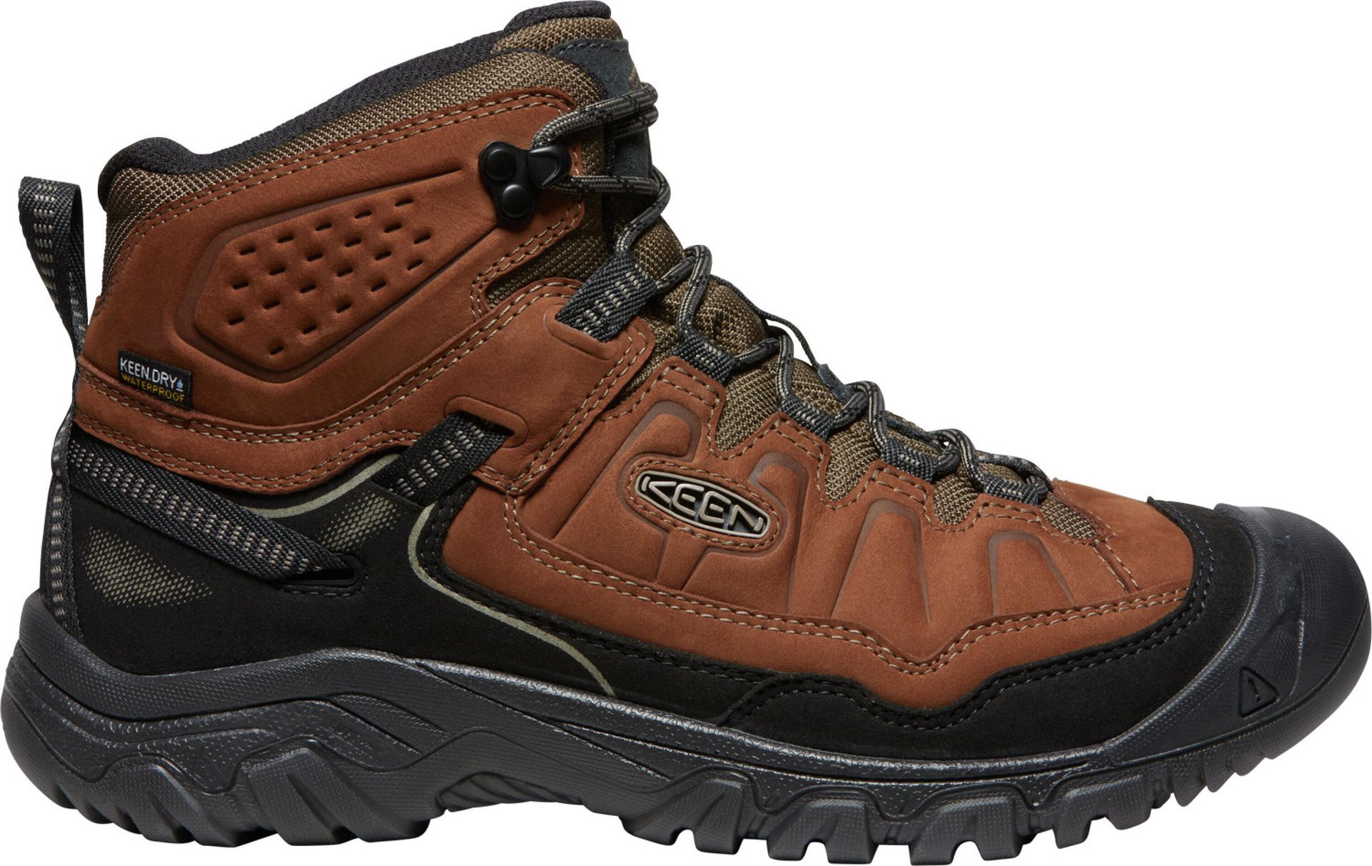 Buty męskie Keen Targhee IV Mid WP M Rozmiar butów (UE): 44 / Kolor: brązowy/czarny