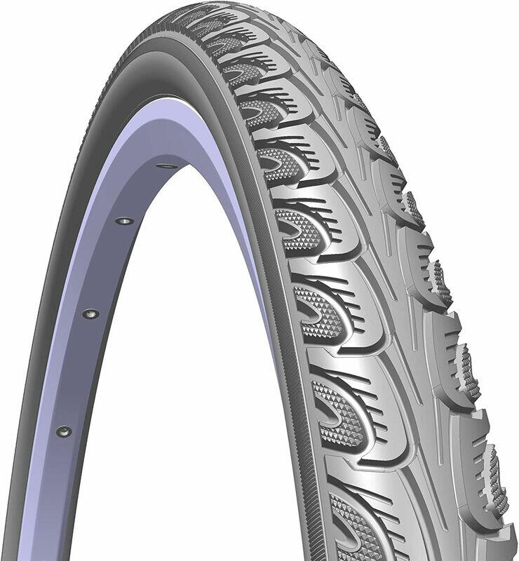 RUBENA Opona 24 x 1 3/8 V-69 HOOK szara (O100225)