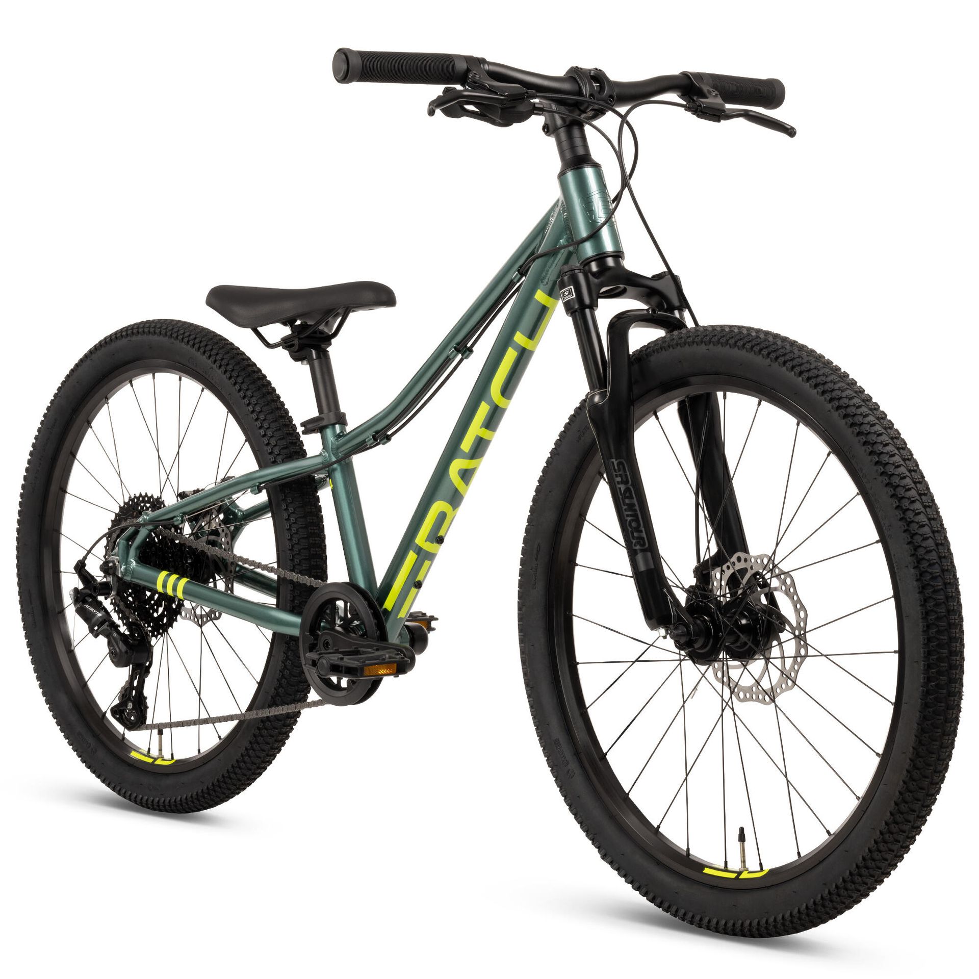 Huffy Rower Batch Alu KM 24” spruce green B375155W