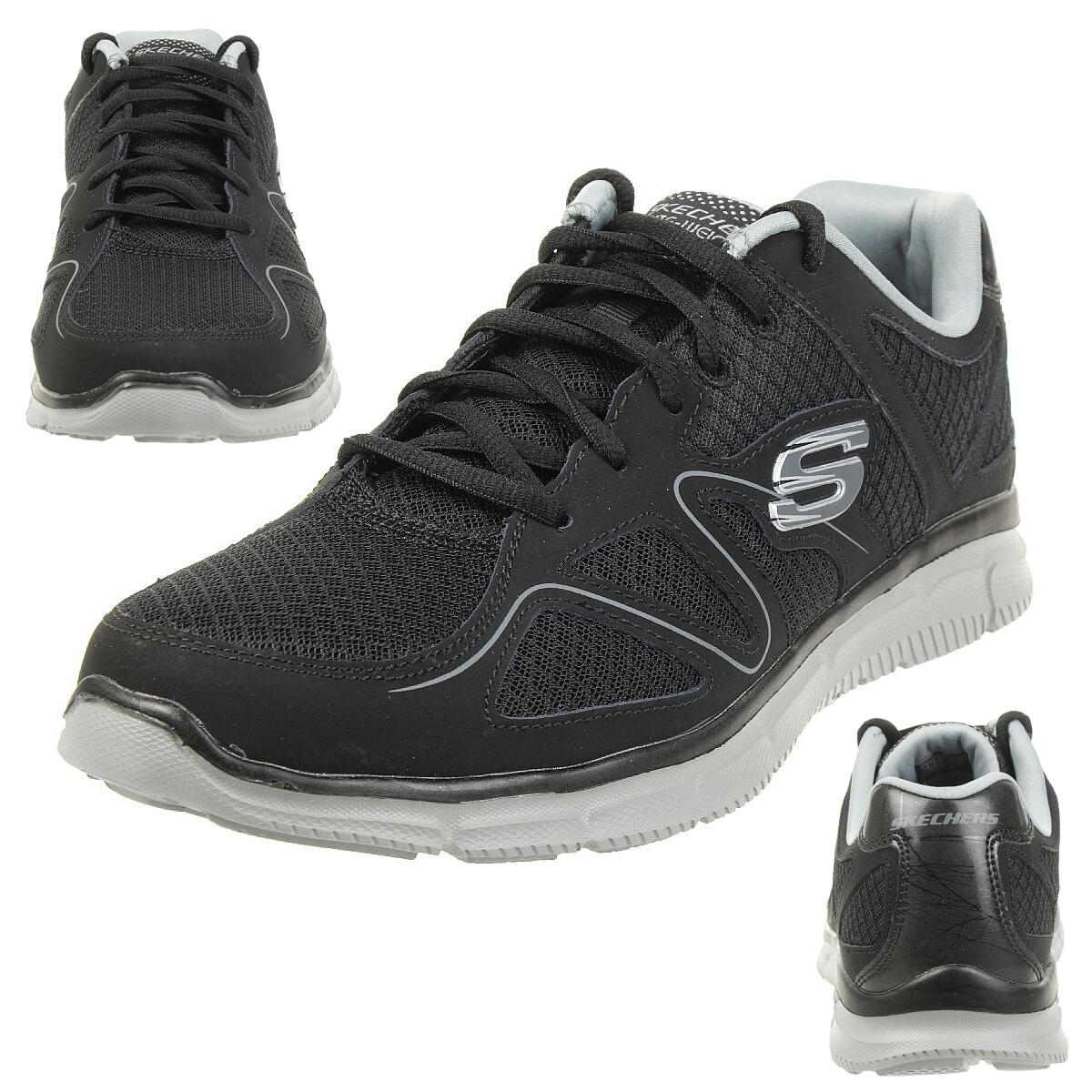 Buty do chodzenia męskie, Skechers Satisfaction