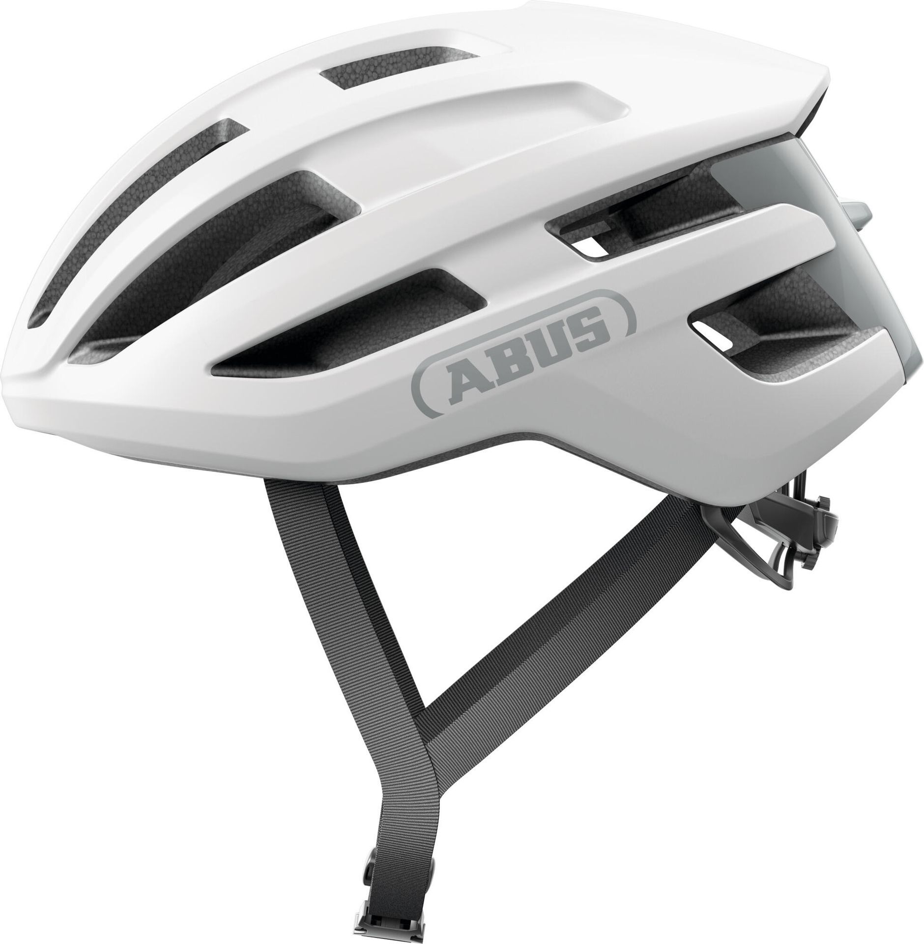 Abus PowerDome Shiny Black S Kask rowerowy