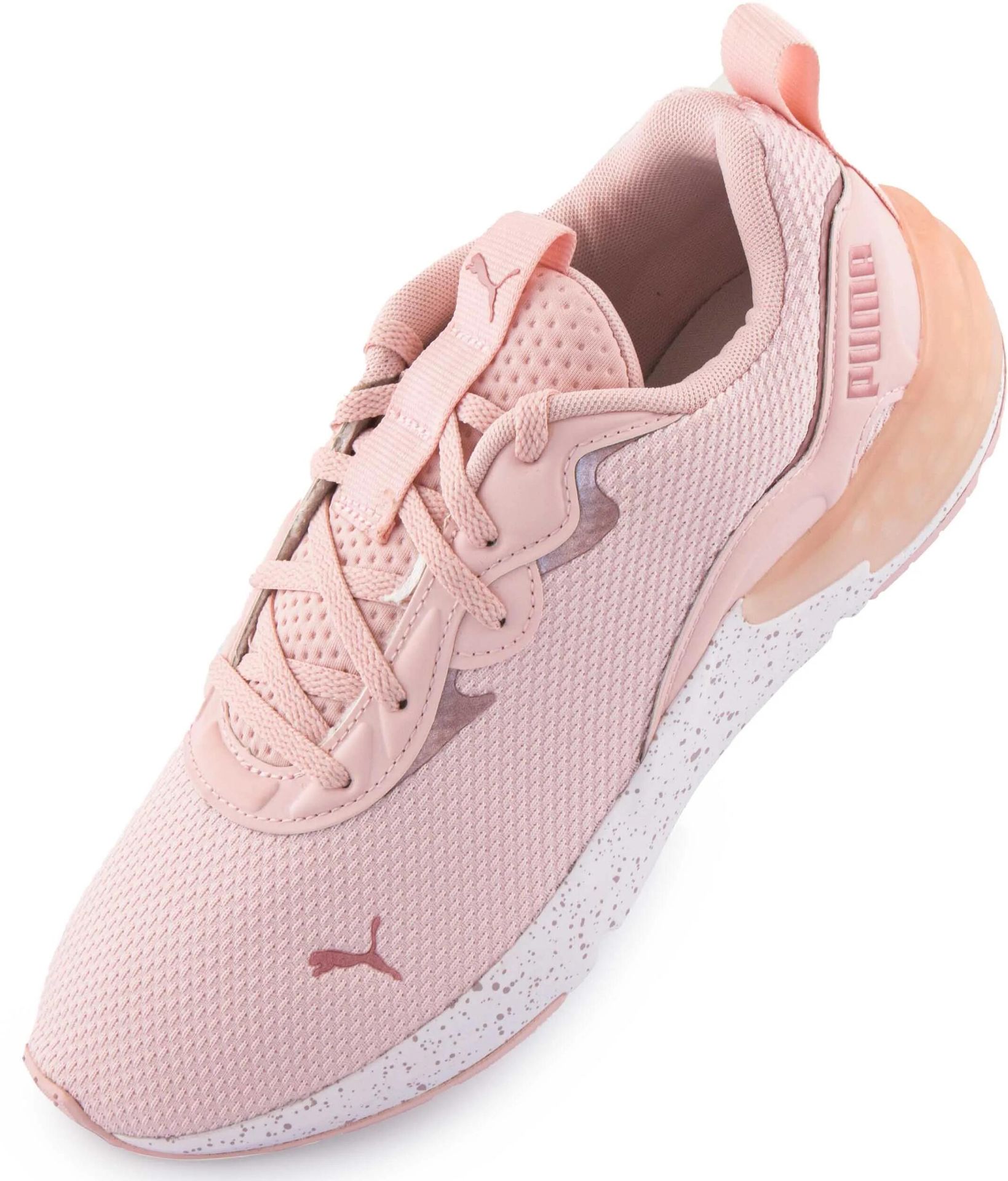 Damskie Buty Sportowe Puma Wms Cell Initiate Speckle Lotus Białe Różowe