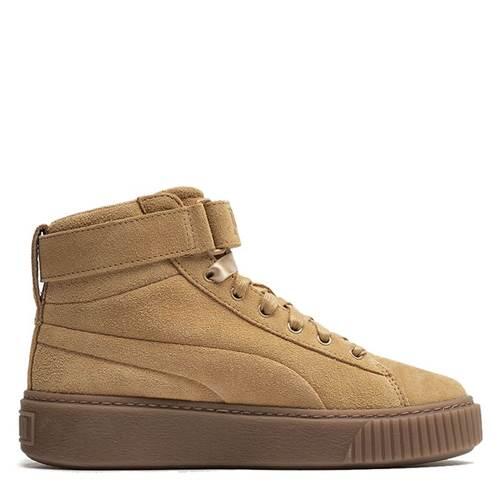 Buty do chodzenia damskie Puma Suede Platform Mid Jr