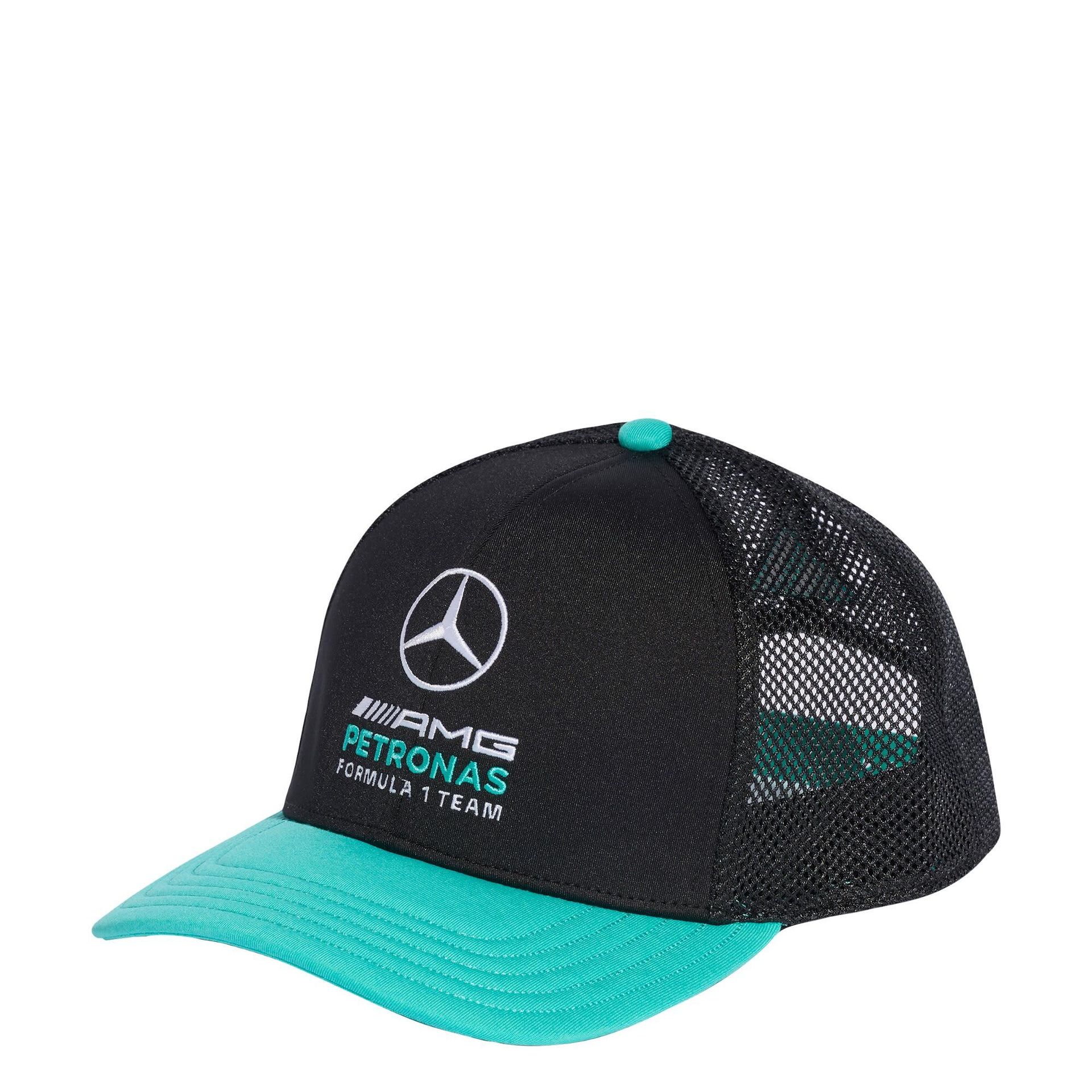 CZAPKA Z PŁASKIM DASZKIEM MERCEDES-AMG PETRONAS FORMULA 1 TEAM DNA