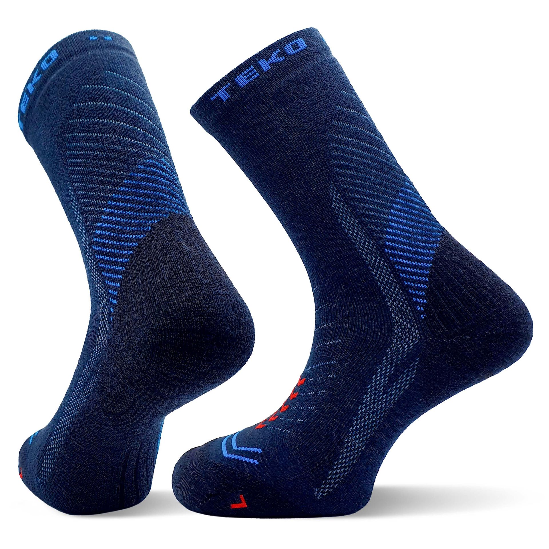 Skarpety sportowe z wełną merino Teko ecoHIKE Discovery Light Half Cushion 2.0