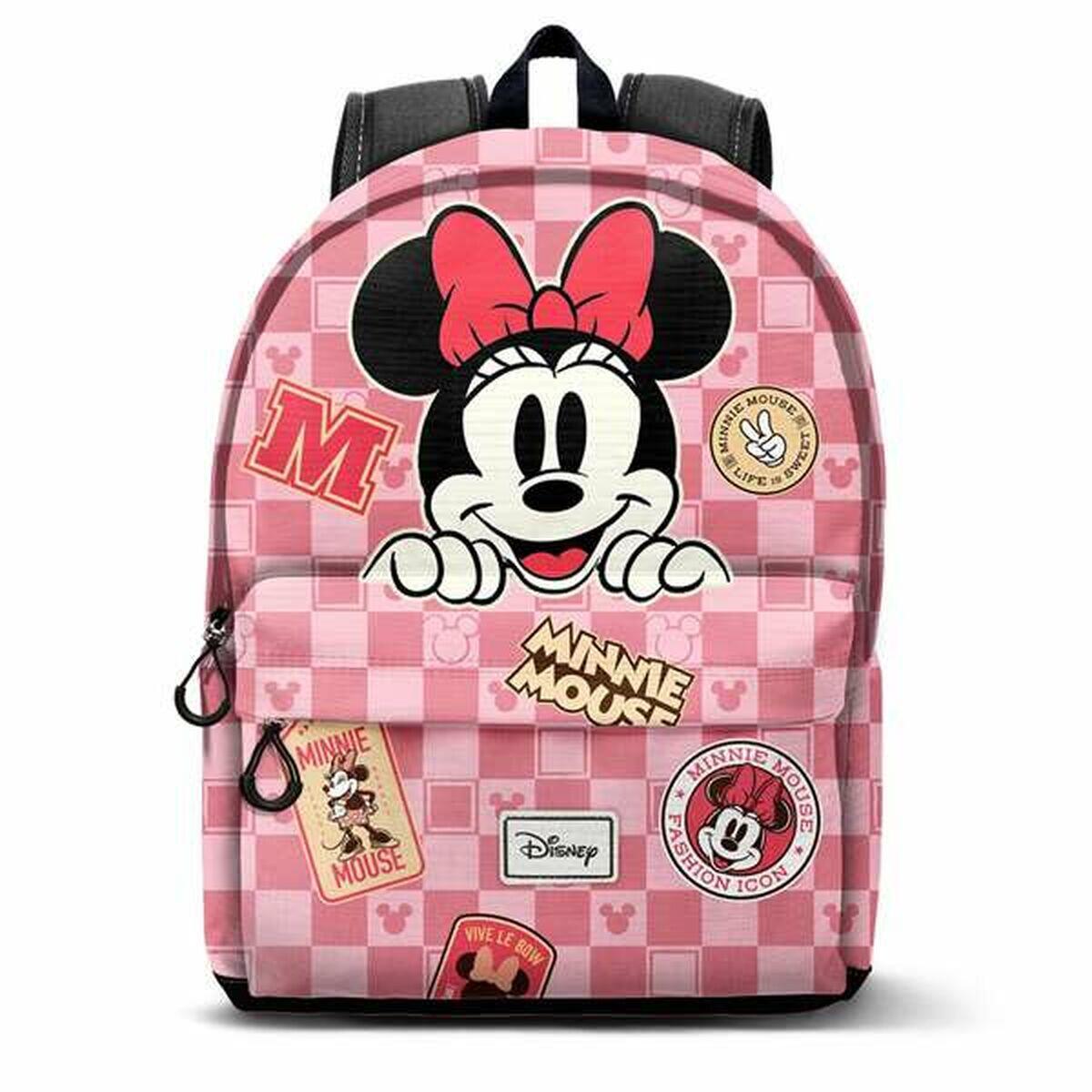 Disney Minnie Mouse Journey-FAN HS plecak 2.2, różowy, 31 x 44 cm, pojemność 24 l, Różowa Myszka Minnie, Jeden rozmiar, Plecak FAN HS 2.2