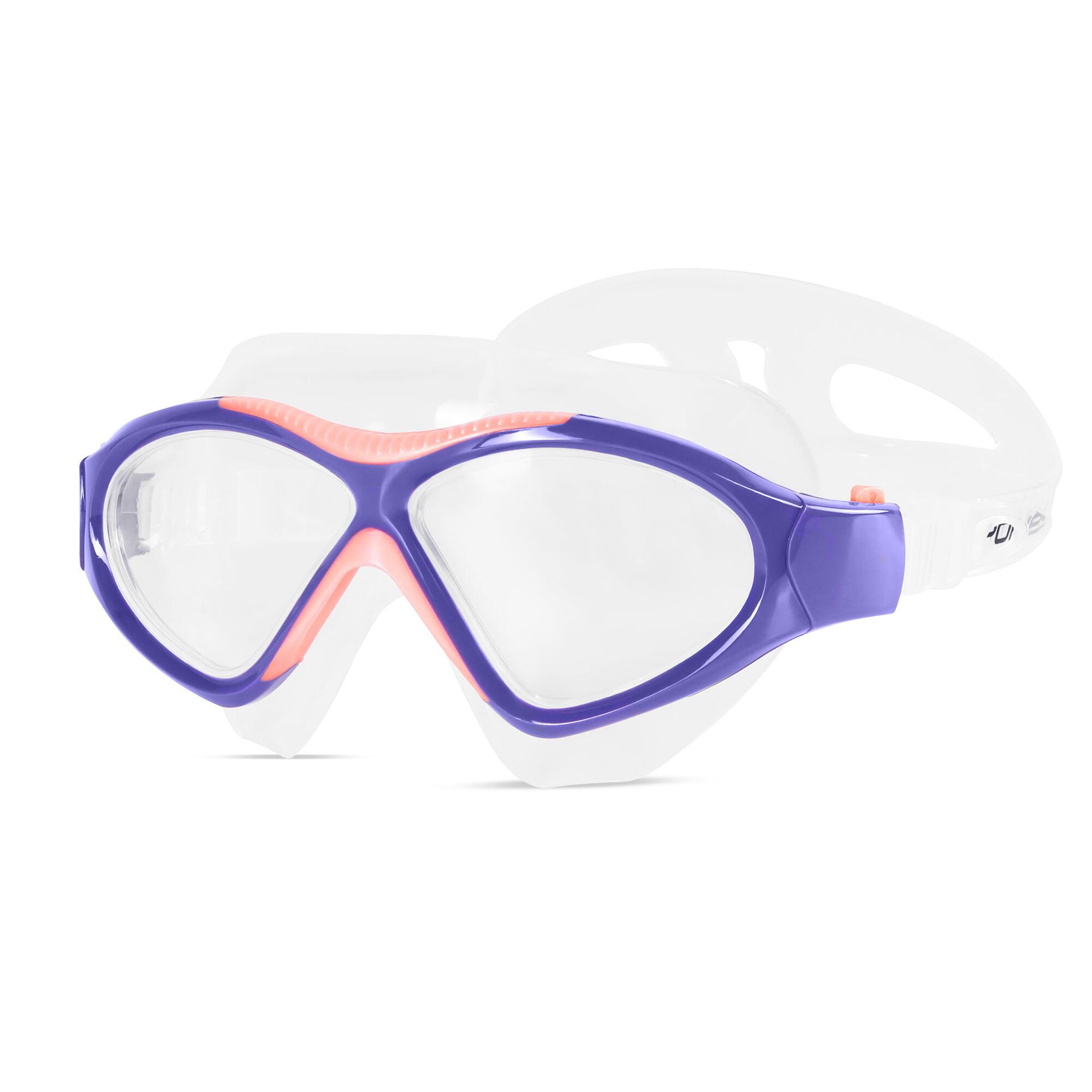 Okulary pływackie SPOKEY Ampio Granatowo-szary filtr UV