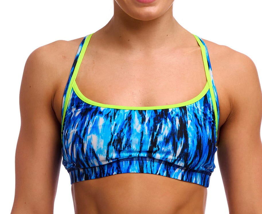 Strój dwuczęściowy Funkita Sports Top Wing Streak - góra od bikini