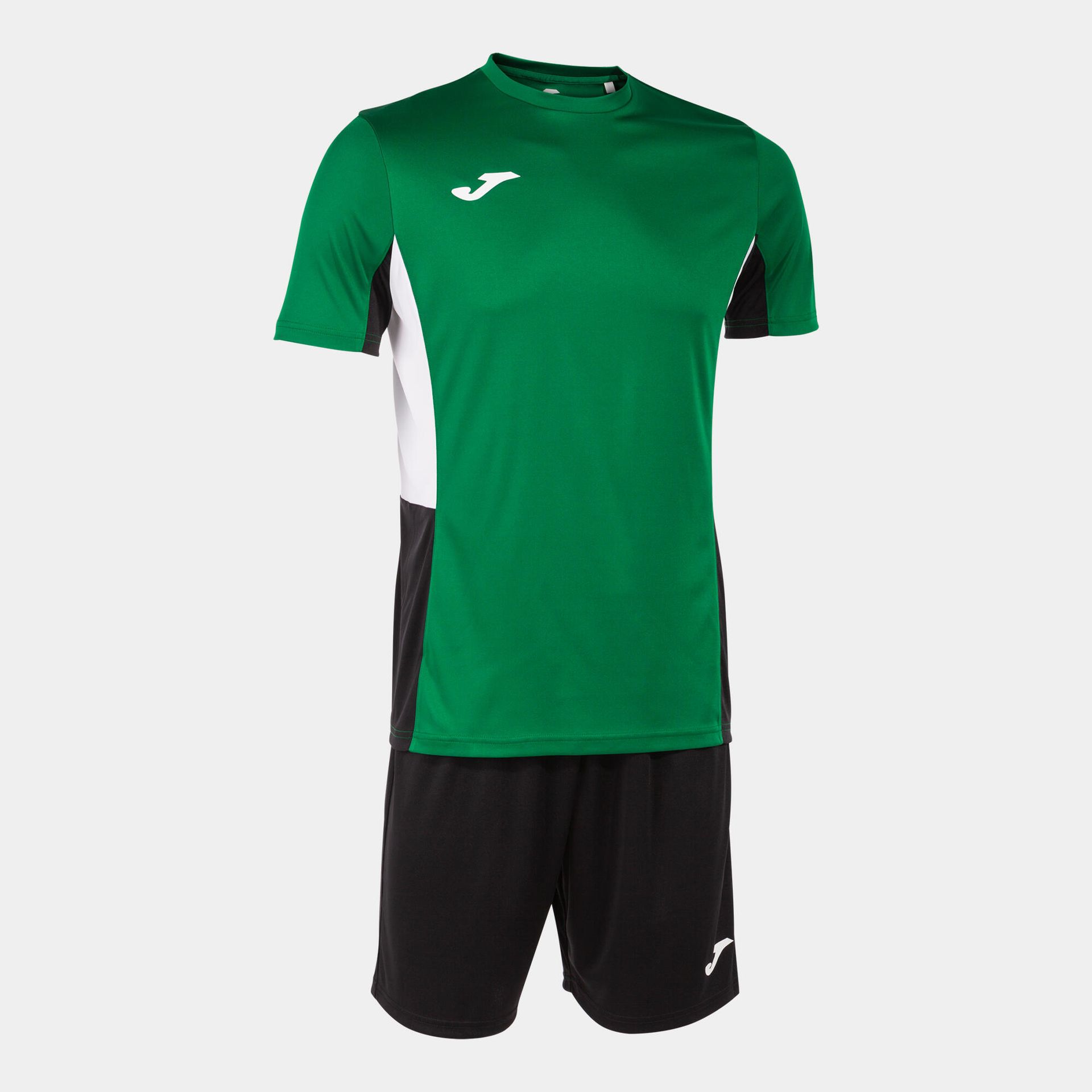 Komplet sportowy Joma Danubio II 2XS - Zielony/Czarny/Biały