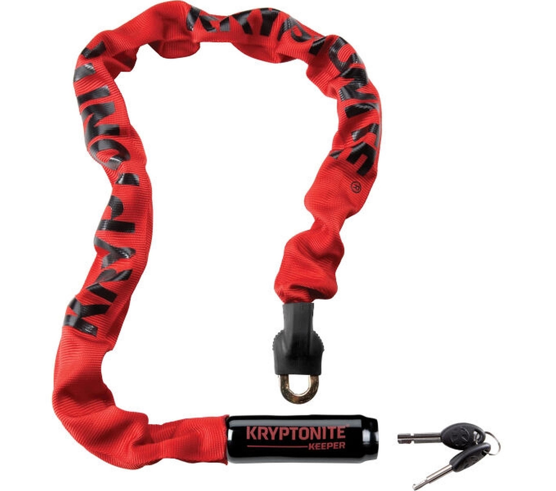 Kryptonite Łańcuch Keeper 785 czerwony / Rozmiar: 85 cm