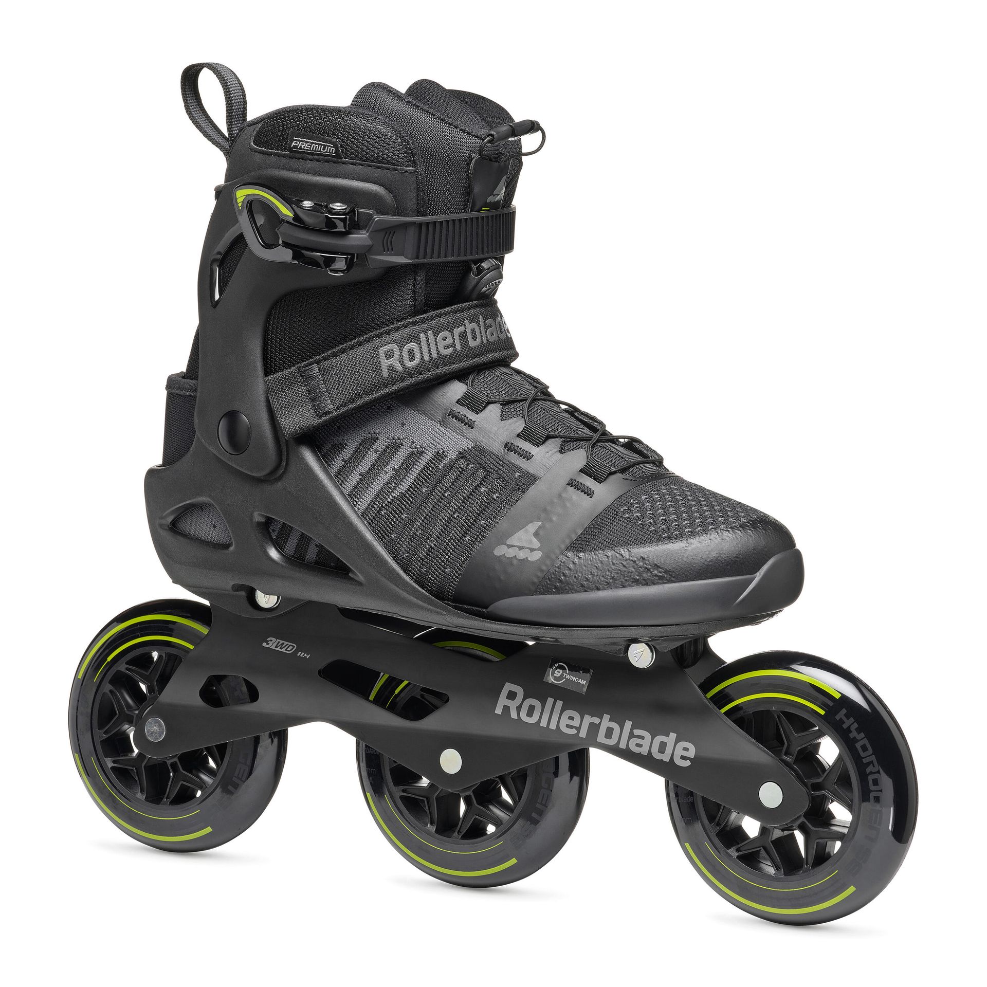Rollerblade Macroblade 110 3WD Black/Lime 2023