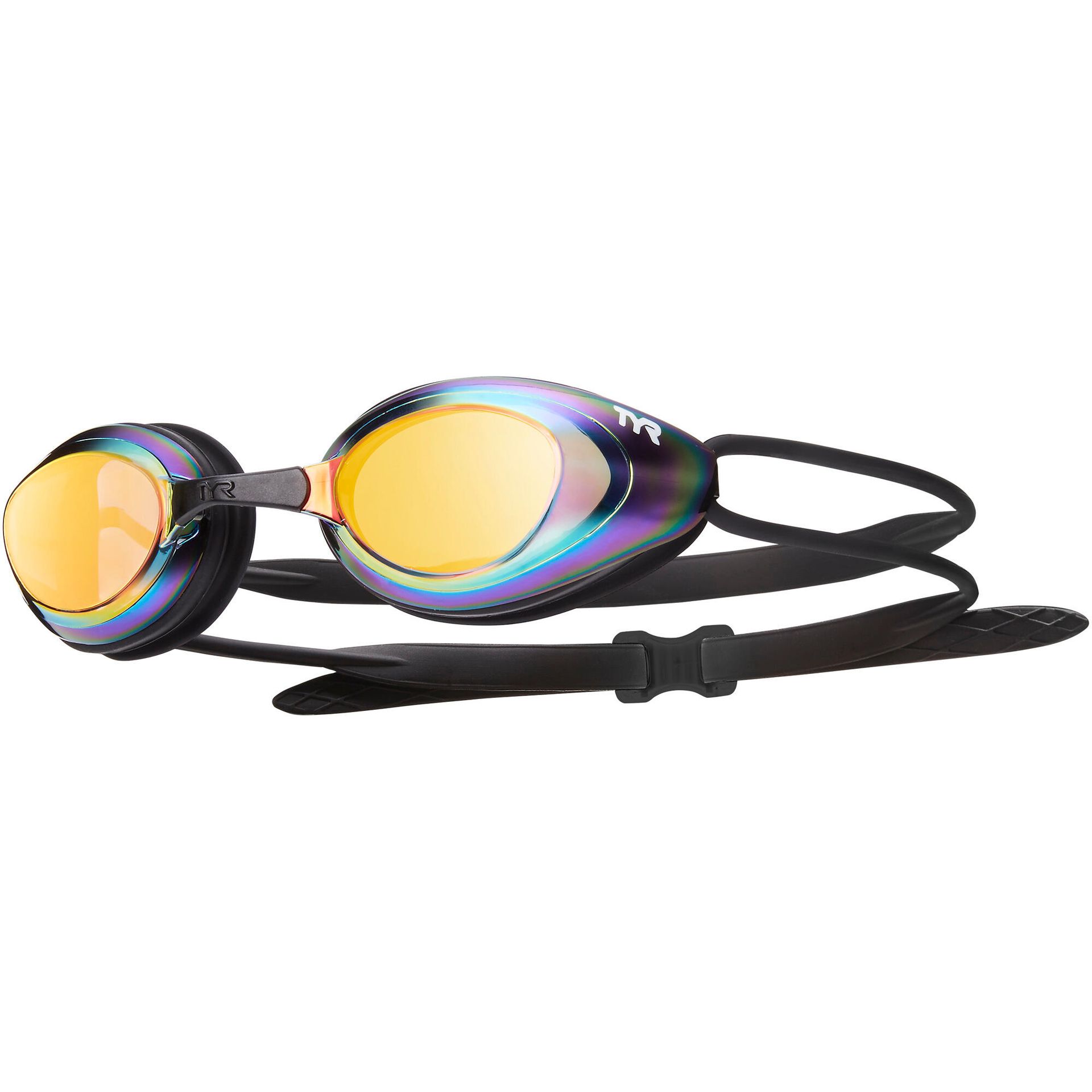 TYR blackhawk racing mirrored czarno/fioletowy