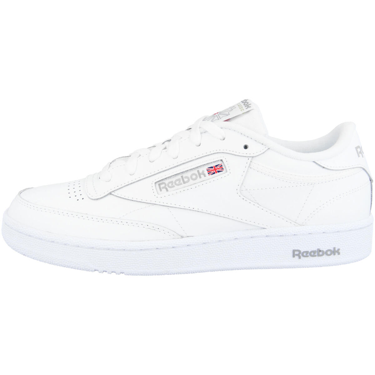 Buty męskie trampki skórzane Reebok Club C 100000154 białe 40