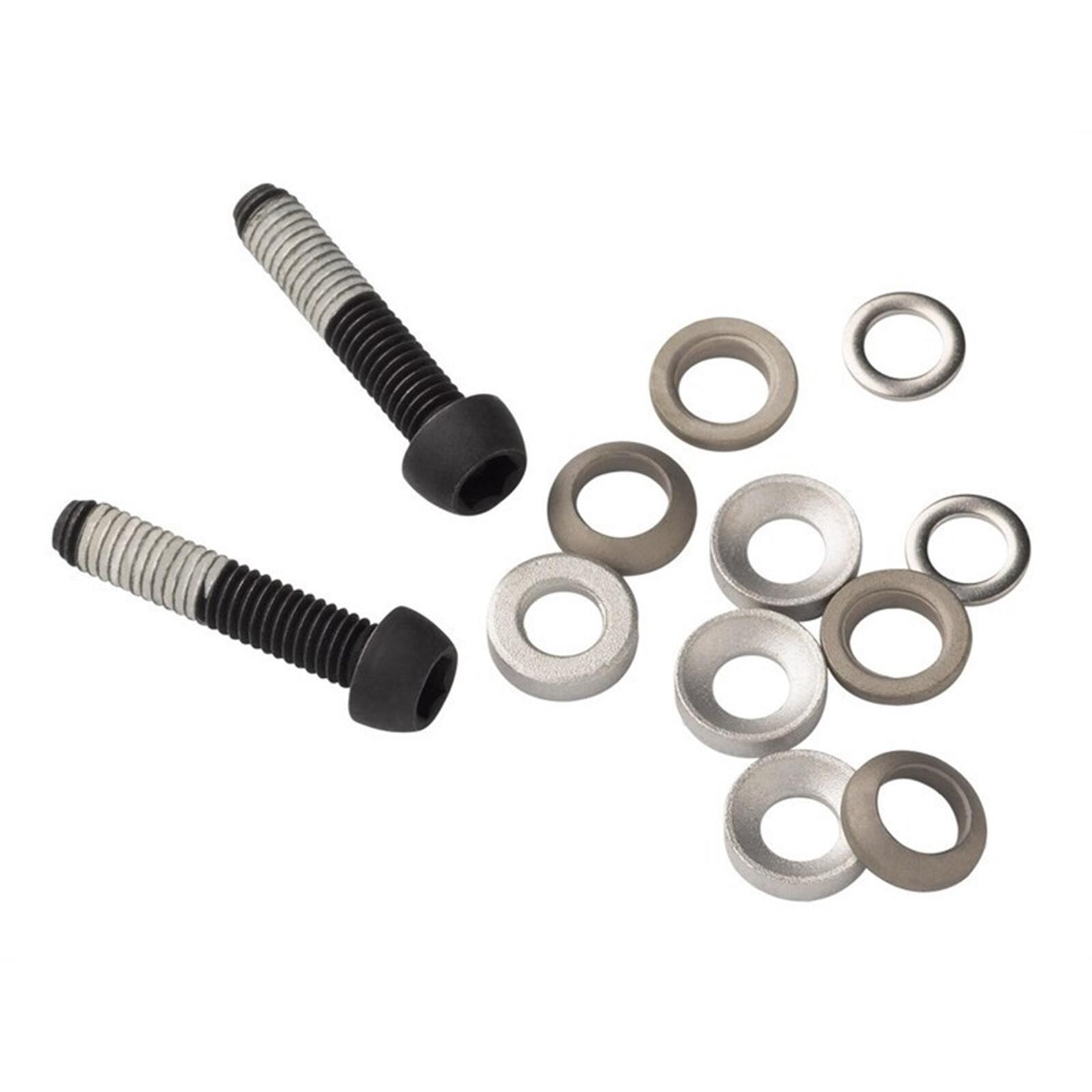 Sram śrubami do Flat Mount Adapter T25, Titan 2 sztuki, 00.5318.005.015 hamulców/układów hamulcowych, srebrny, 22 MM 00.5318.005.015