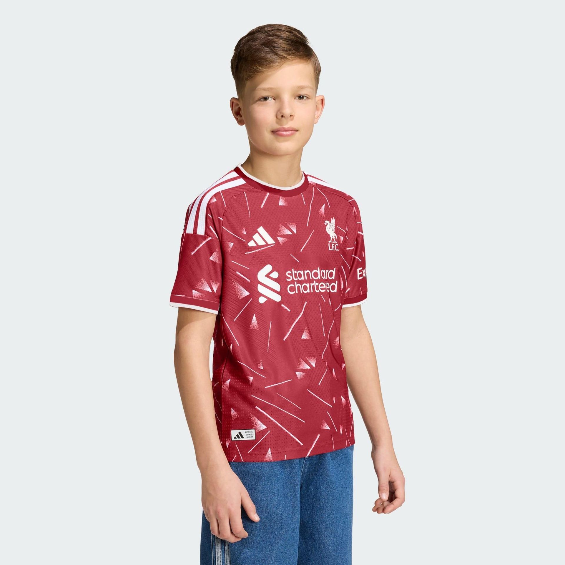 Dziecięca koszulka domowa Liverpool FC 26/27 Authentic