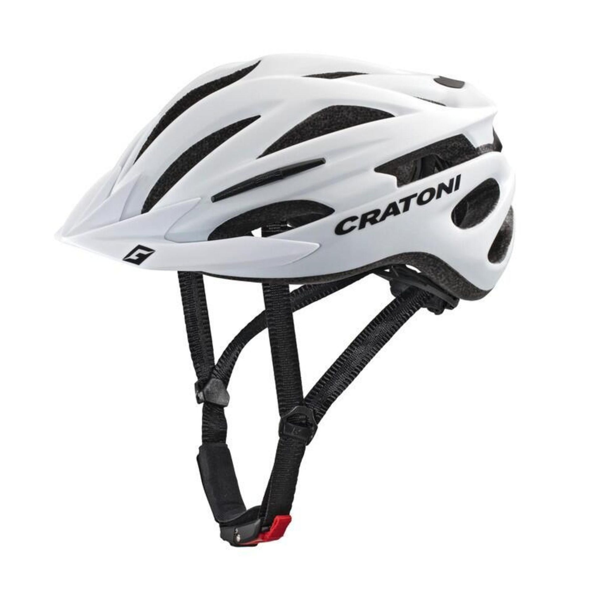 Cratoni Pacer kask rowerowy, w różnych kolorach, biały 113003C3