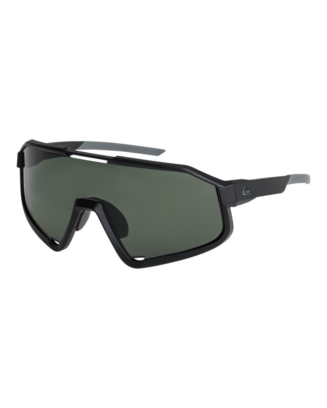 Okulary przeciwsłoneczne męskie Quiksilver Slash Polarised black green plz