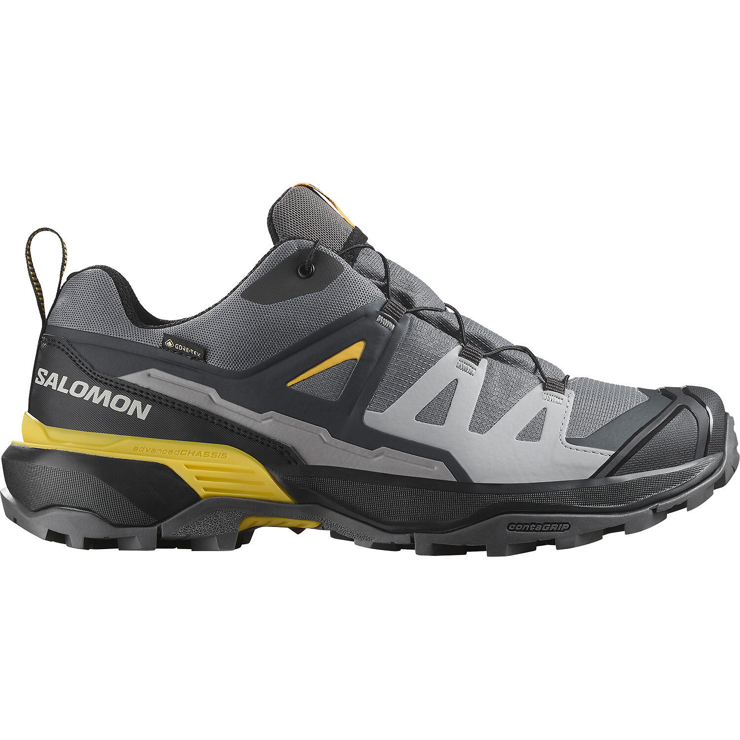 Buty męskie Salomon X Ultra 360 Gore-Tex Rozmiar butów (UE): 46 1/3 / Kolor: szary/żółty